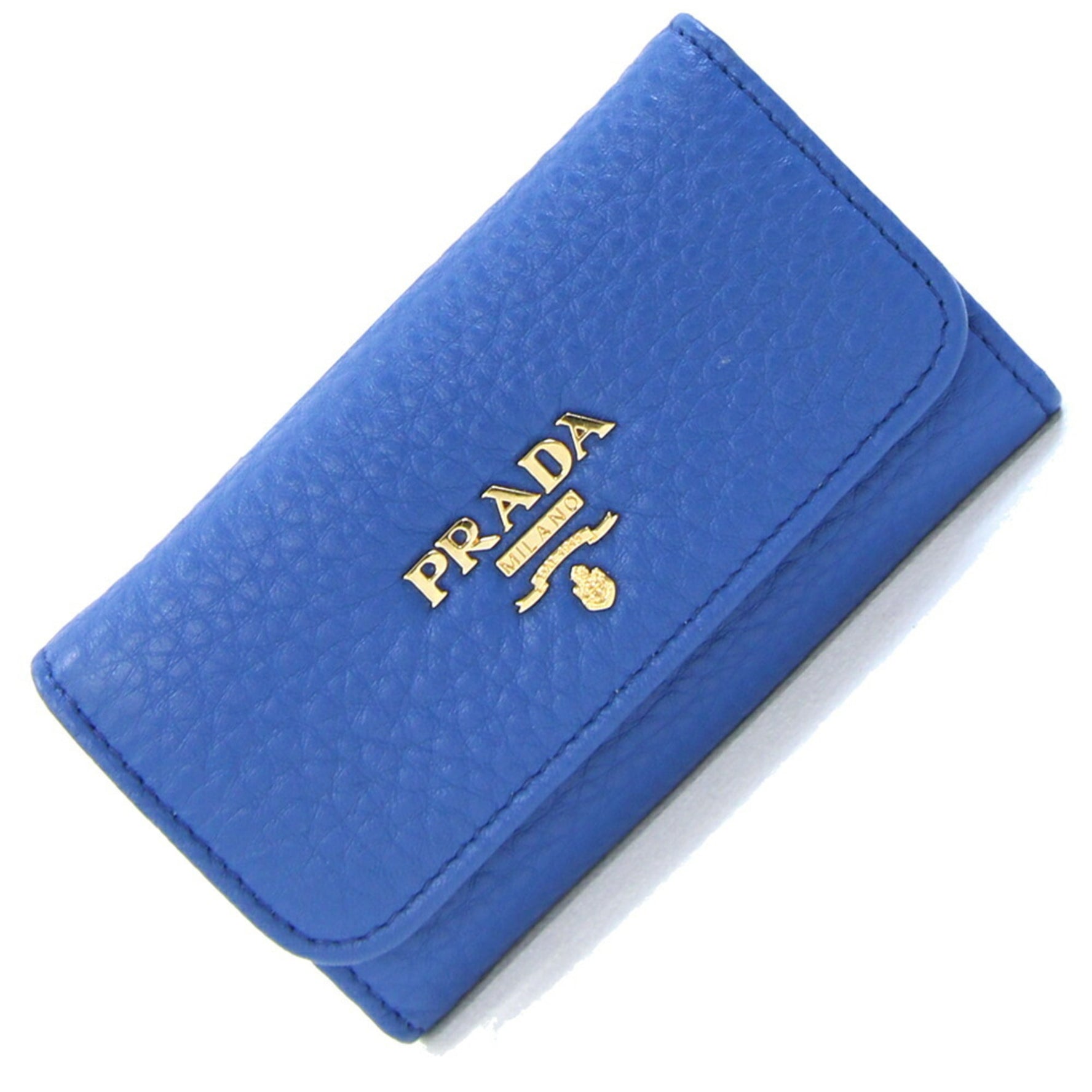 PRADA Case Blue Leather