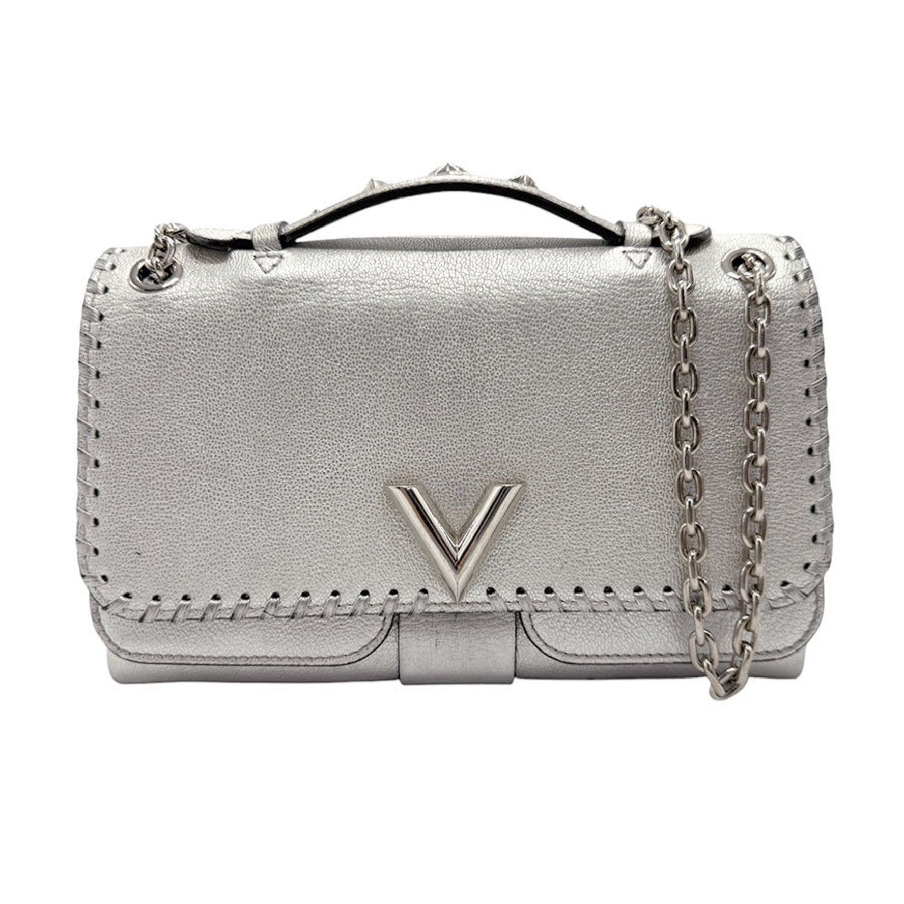 Louis Vuitton Handbag Shoulder Bag Valley Chain Leather