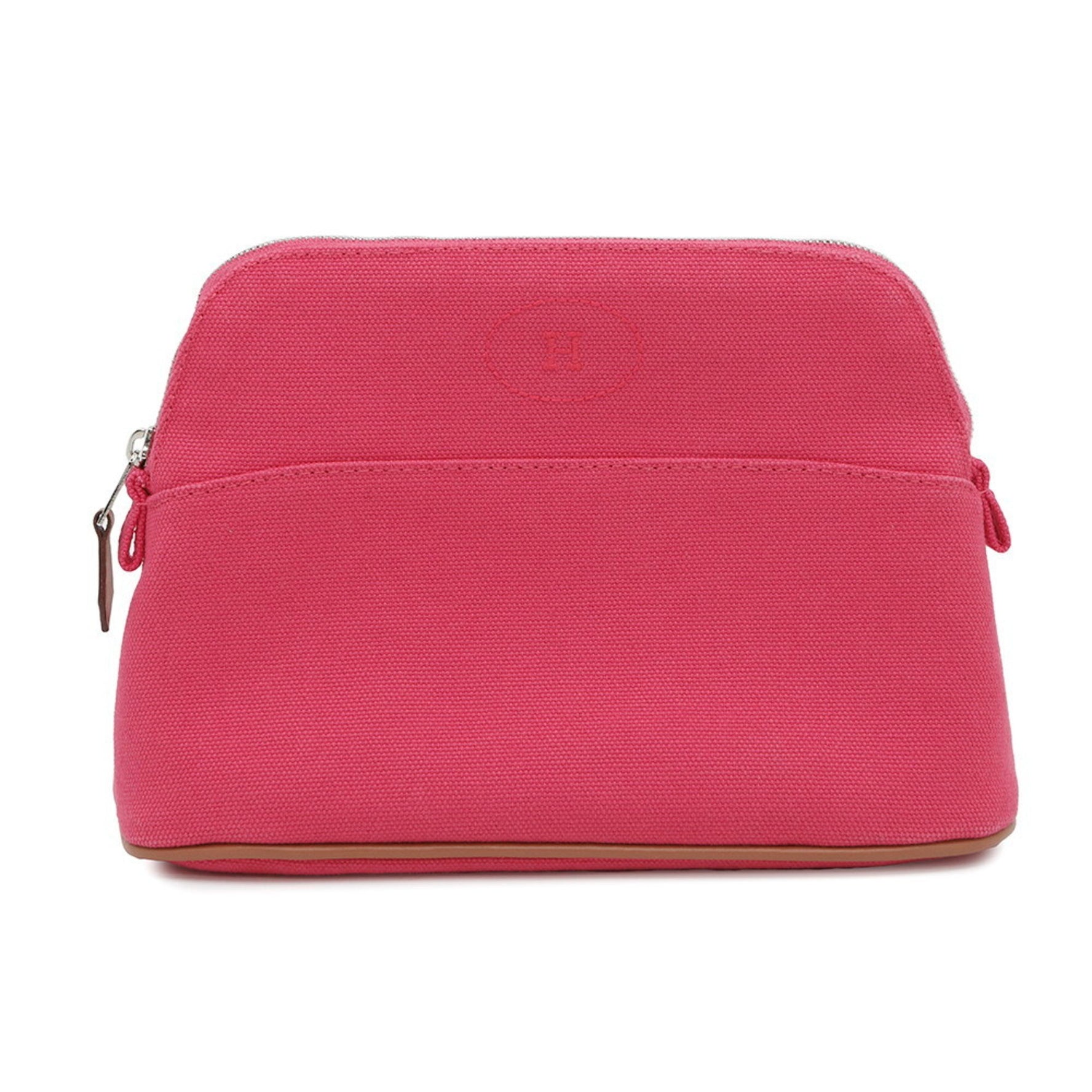 Hermes pouch Bolide mini hibiscus canvas