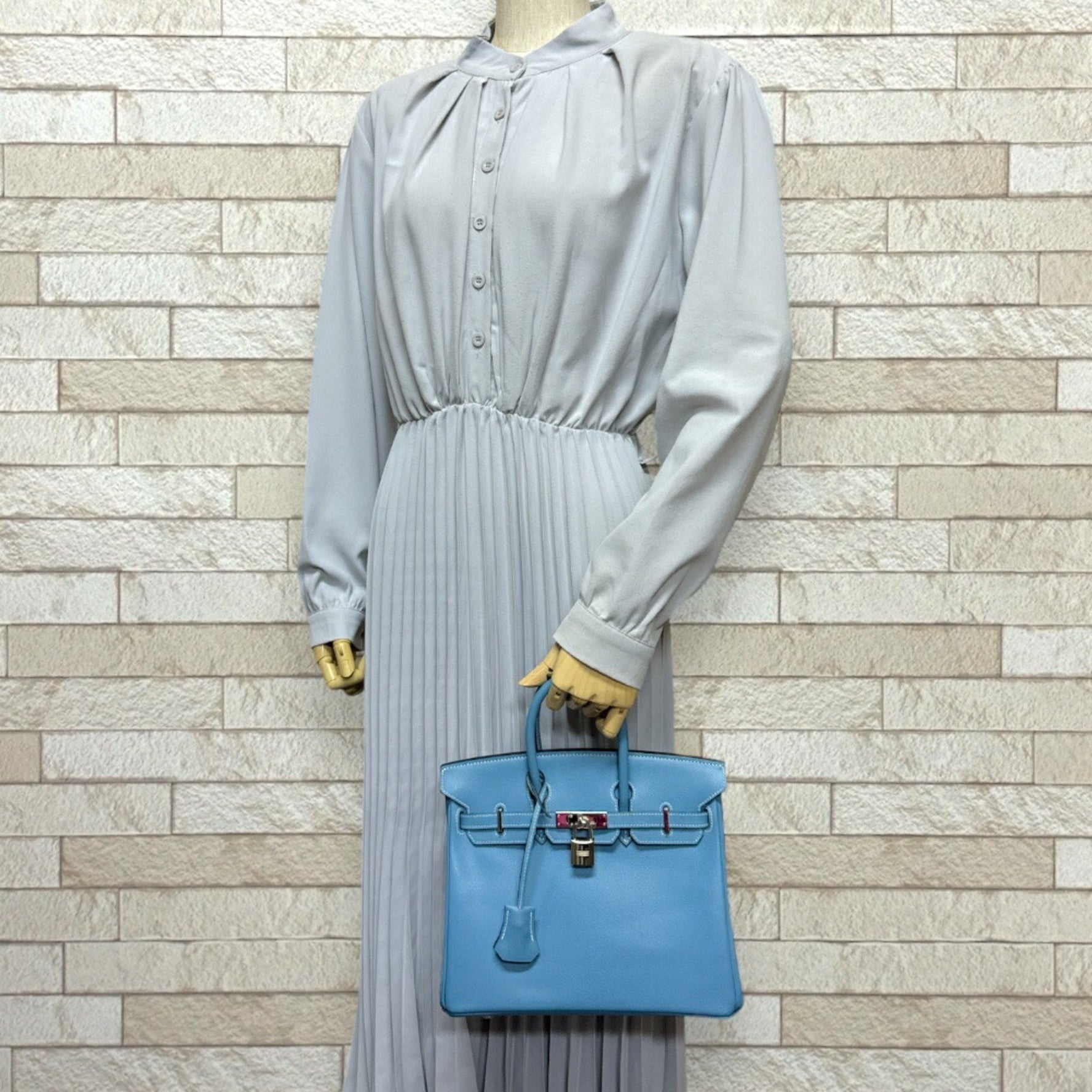 Hermes Birkin 25 Handbag Epsom
