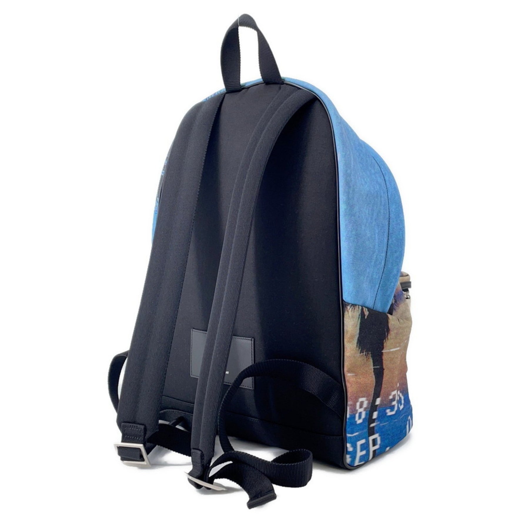 Saint Laurent Backpack City Print Nylon PARIS