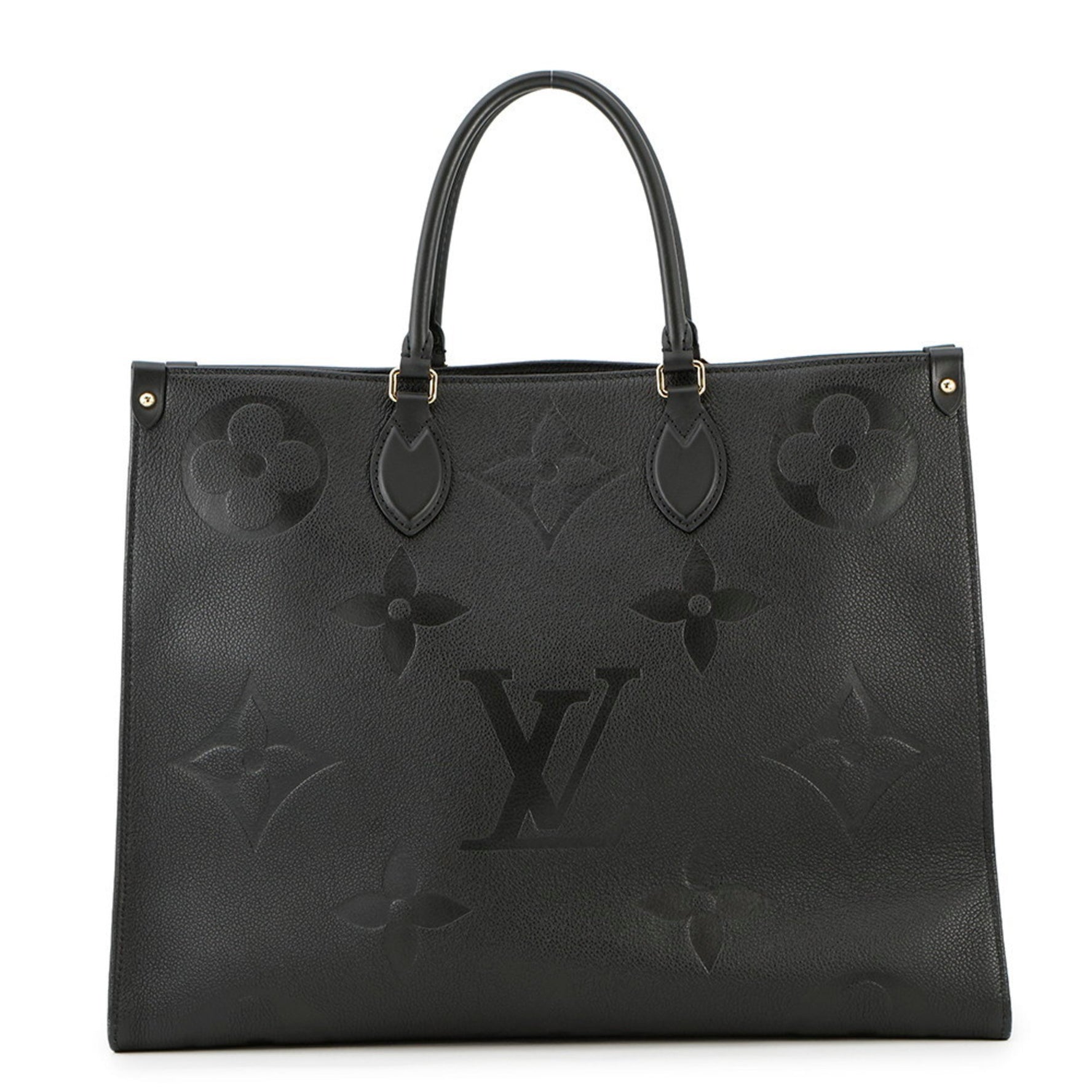 Louis Vuitton Monogram Empreinte On-the-Go GM Tote Bag LOUIS VUITTON Black