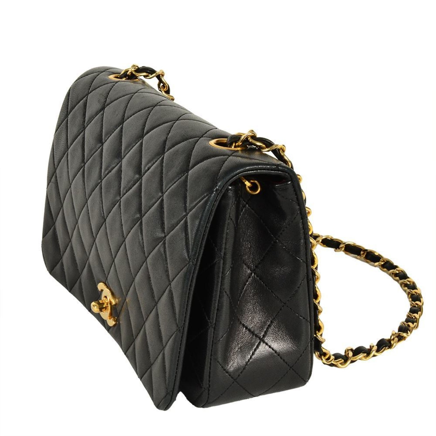 CHANEL Matelasse 23 Shoulder Bag, Lambskin, Full Flap