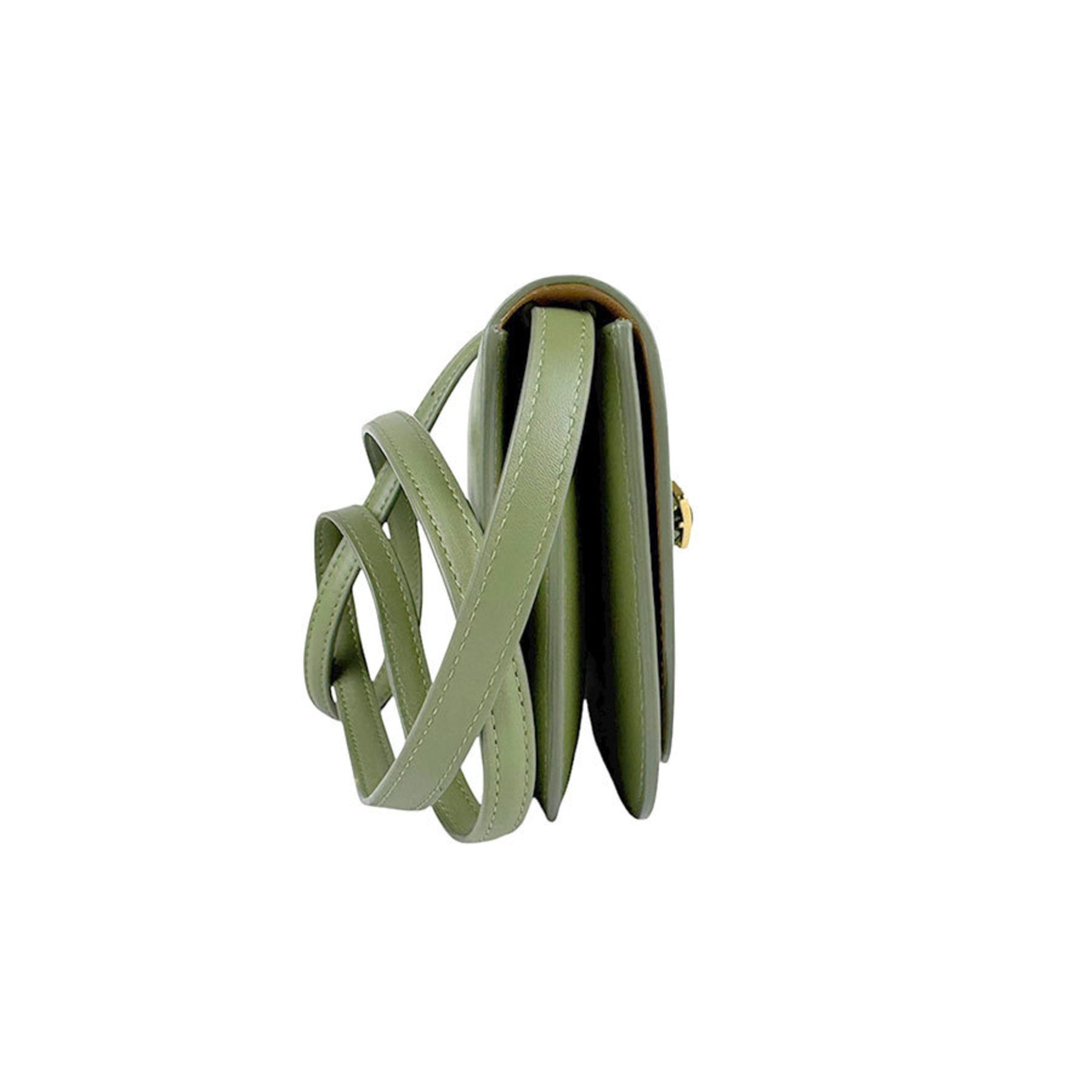 LOEWE Shoulder Bag Goya Small Leather Gold