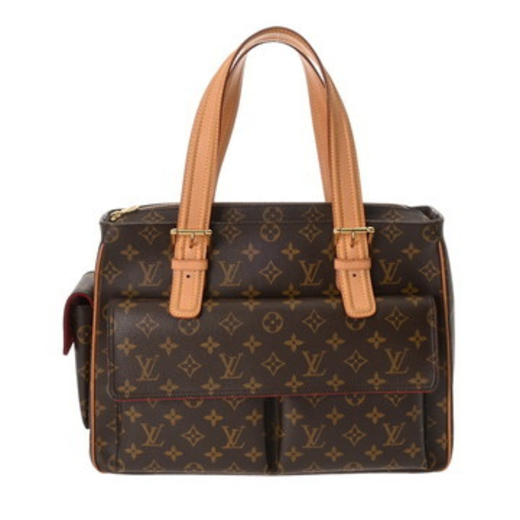 LOUIS VUITTON Monogram Multiplicite Brown Canvas Handbag