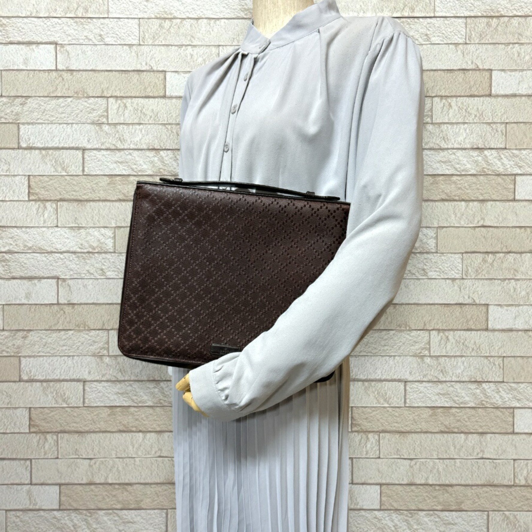 Gucci Diamante Second Bag Leather