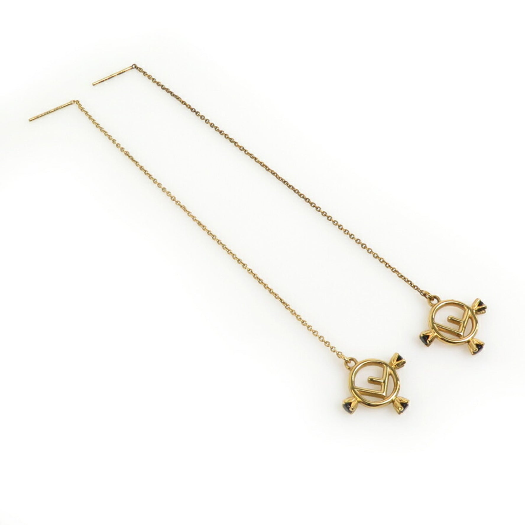 FENDI F is Metal Earrings