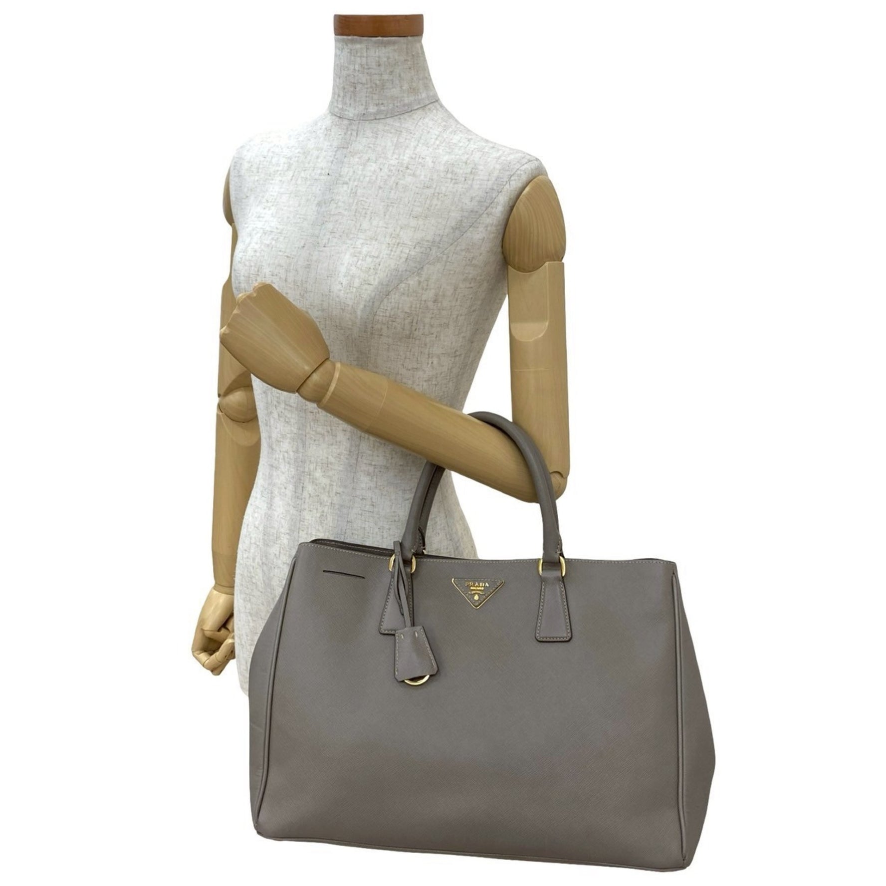 Prada Galleria handbag gray