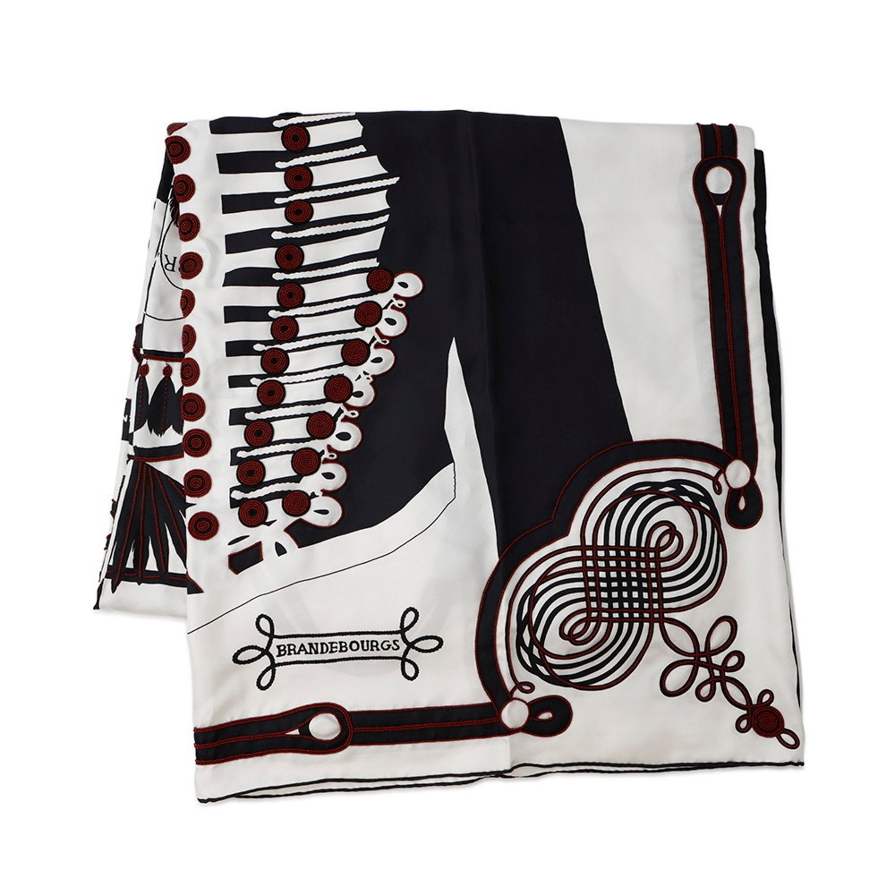 Hermes Hermès Brandenburg Silk Beaded Stole, Scarf/Muffler