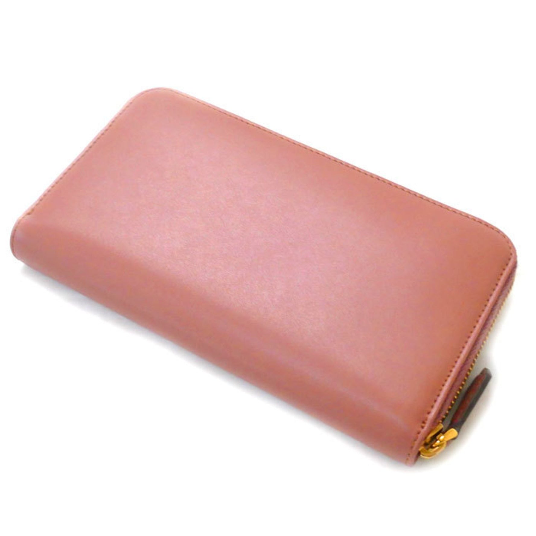 FENDI By the Way Long Wallet Round Zipper English Rose Pink SME Ladies