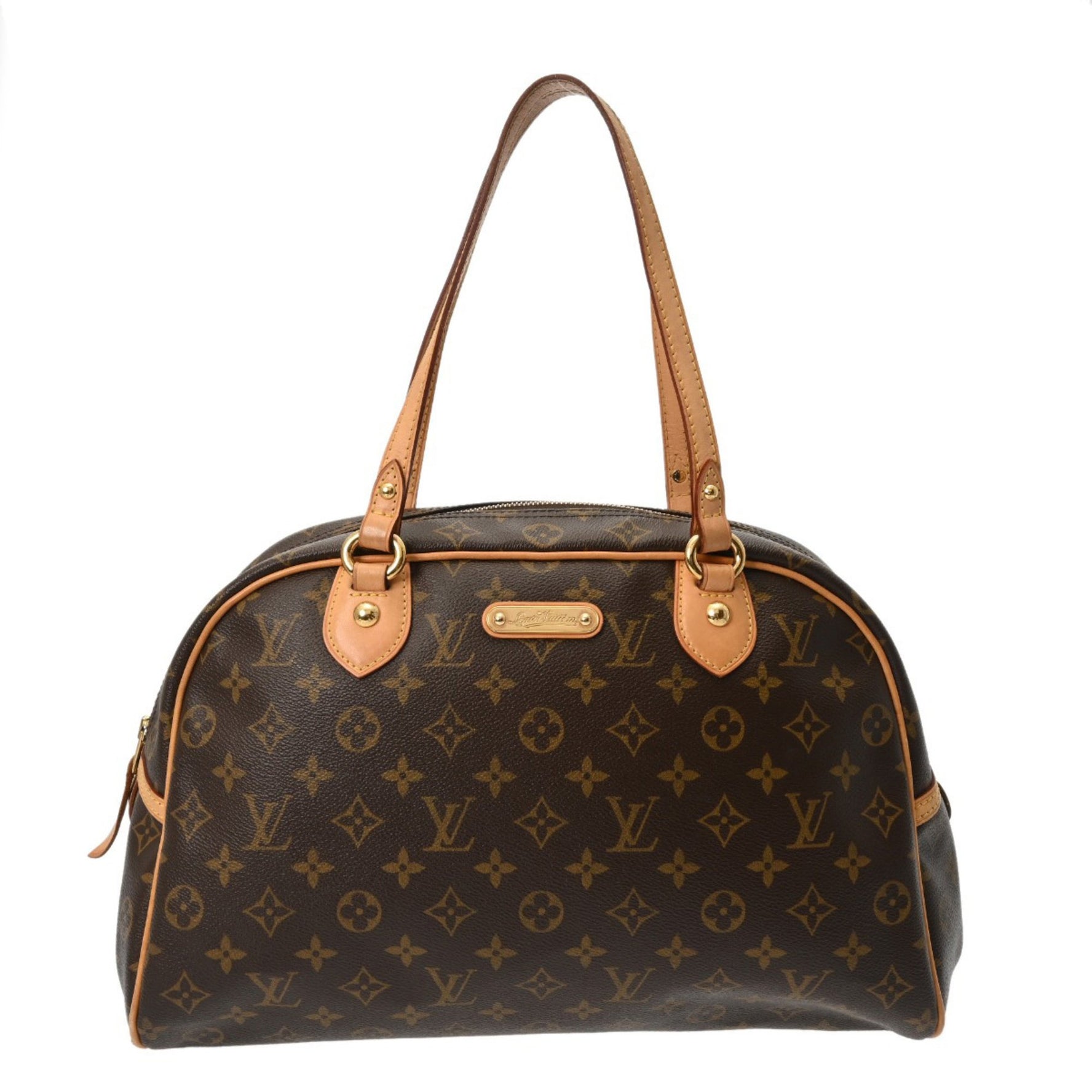 LOUIS VUITTON Monogram Montorgueil GM Canvas Shoulder Bag