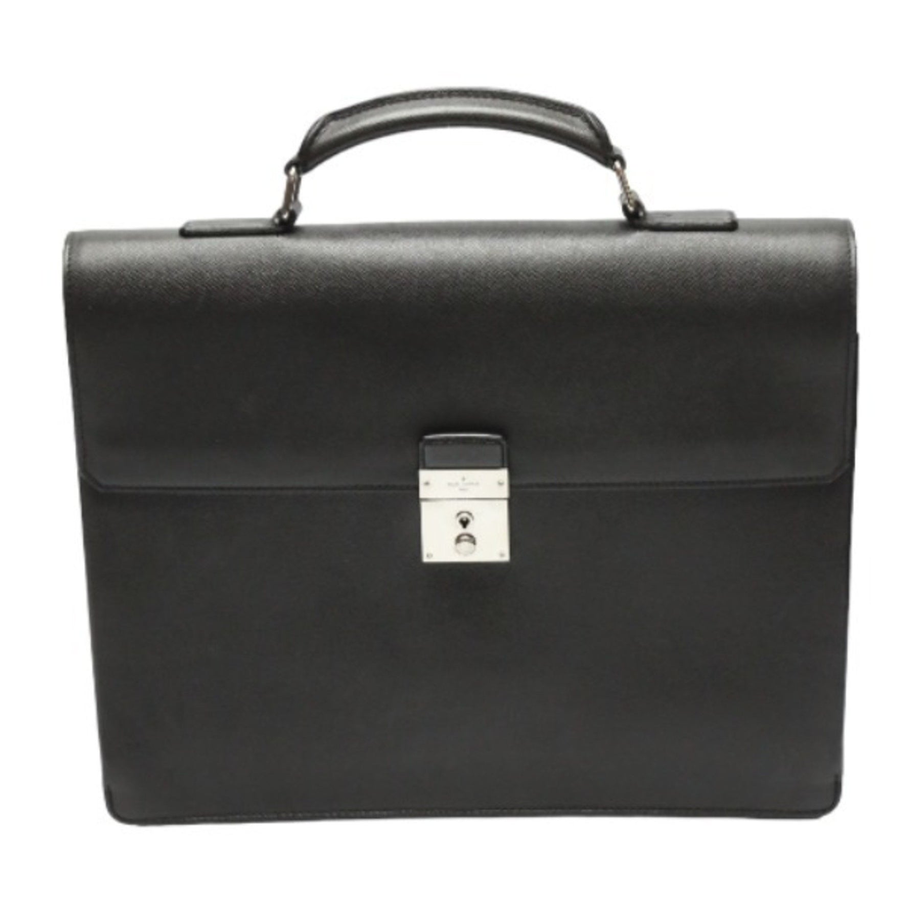 Louis Vuitton Business Bag Briefcase Taiga Ardoise Black