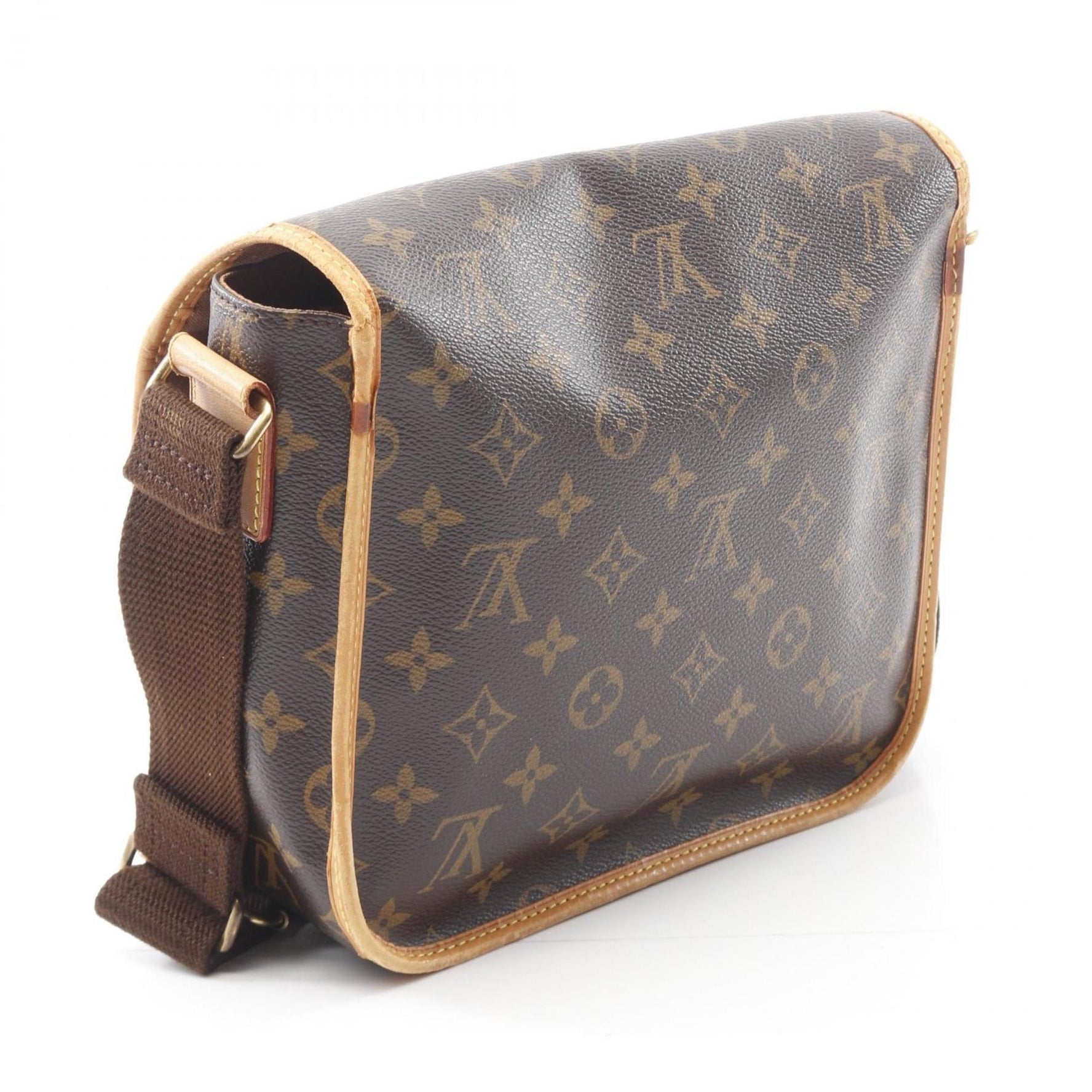 Louis Vuitton Bosphore Messenger PM Shoulder Bag, PVC-Coated Canvas and Leather, Monogram