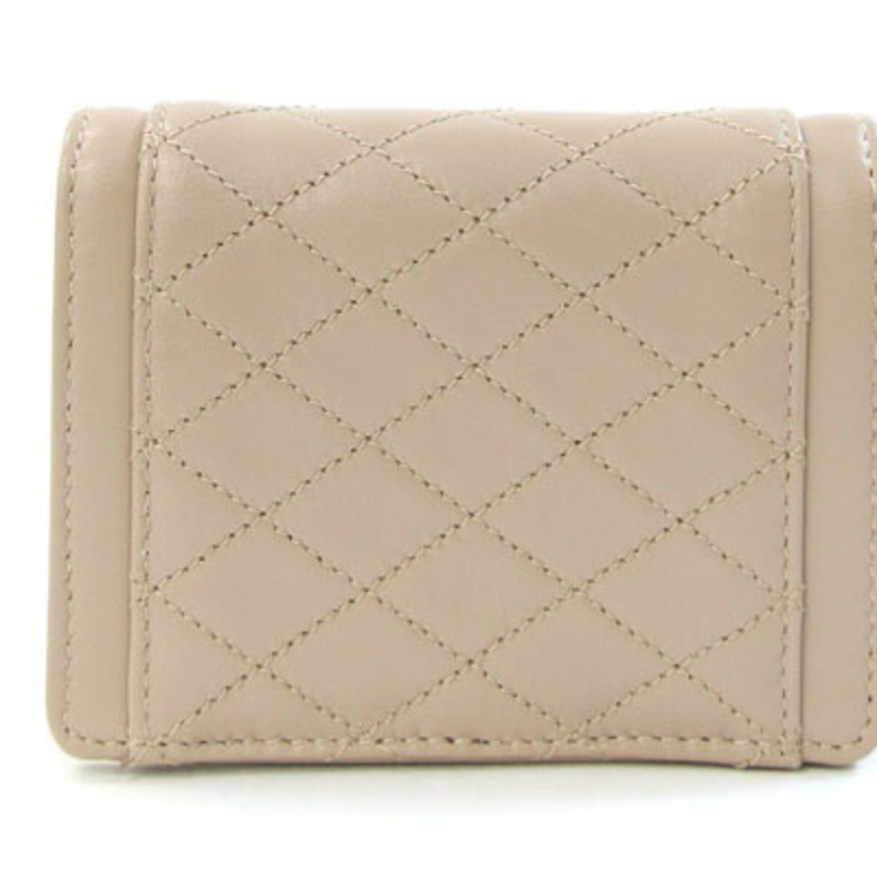 Saint Laurent Gaby Micro Shoulder Bag Leather Quilted Pochette with Chain Strap