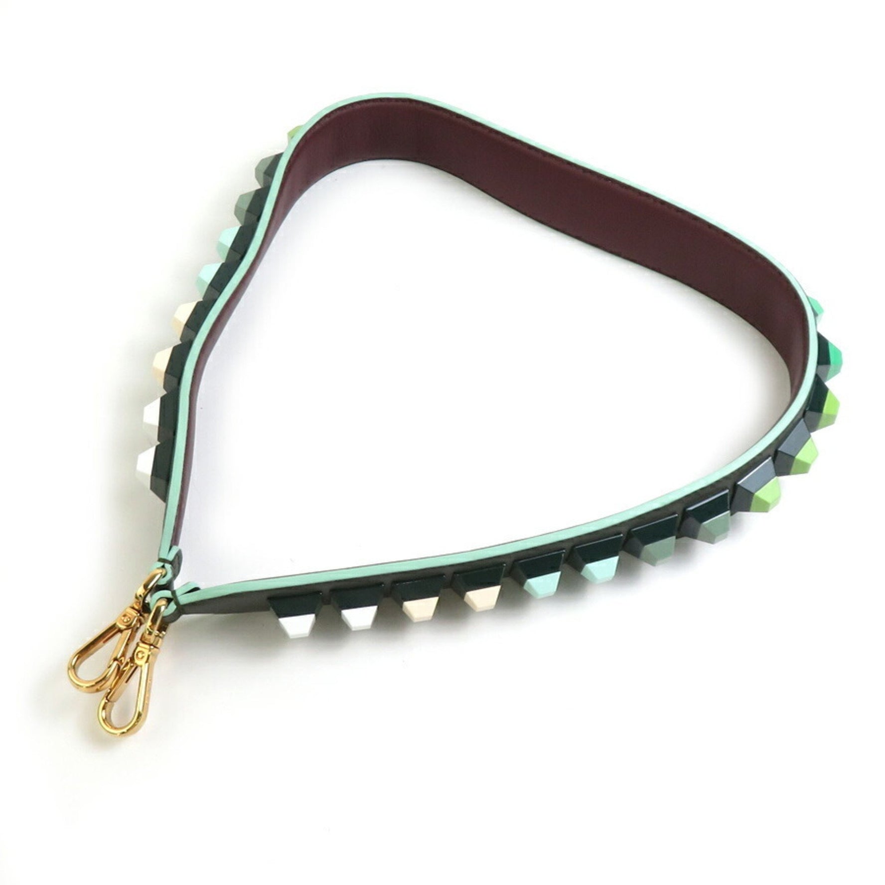 FENDI Shoulder Strap You Leather Metal