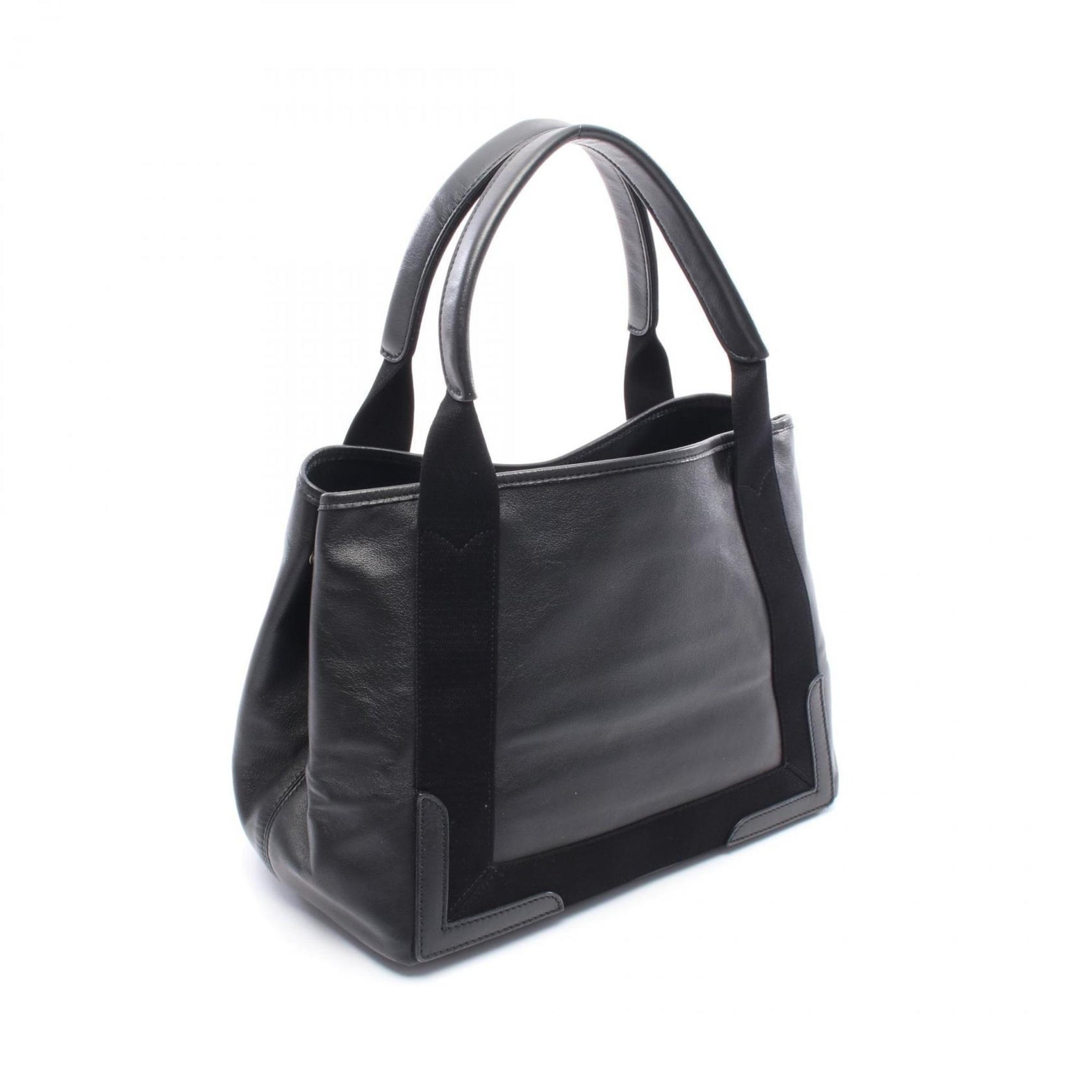 Balenciaga Navy Cabas S Tote Bag, Leather