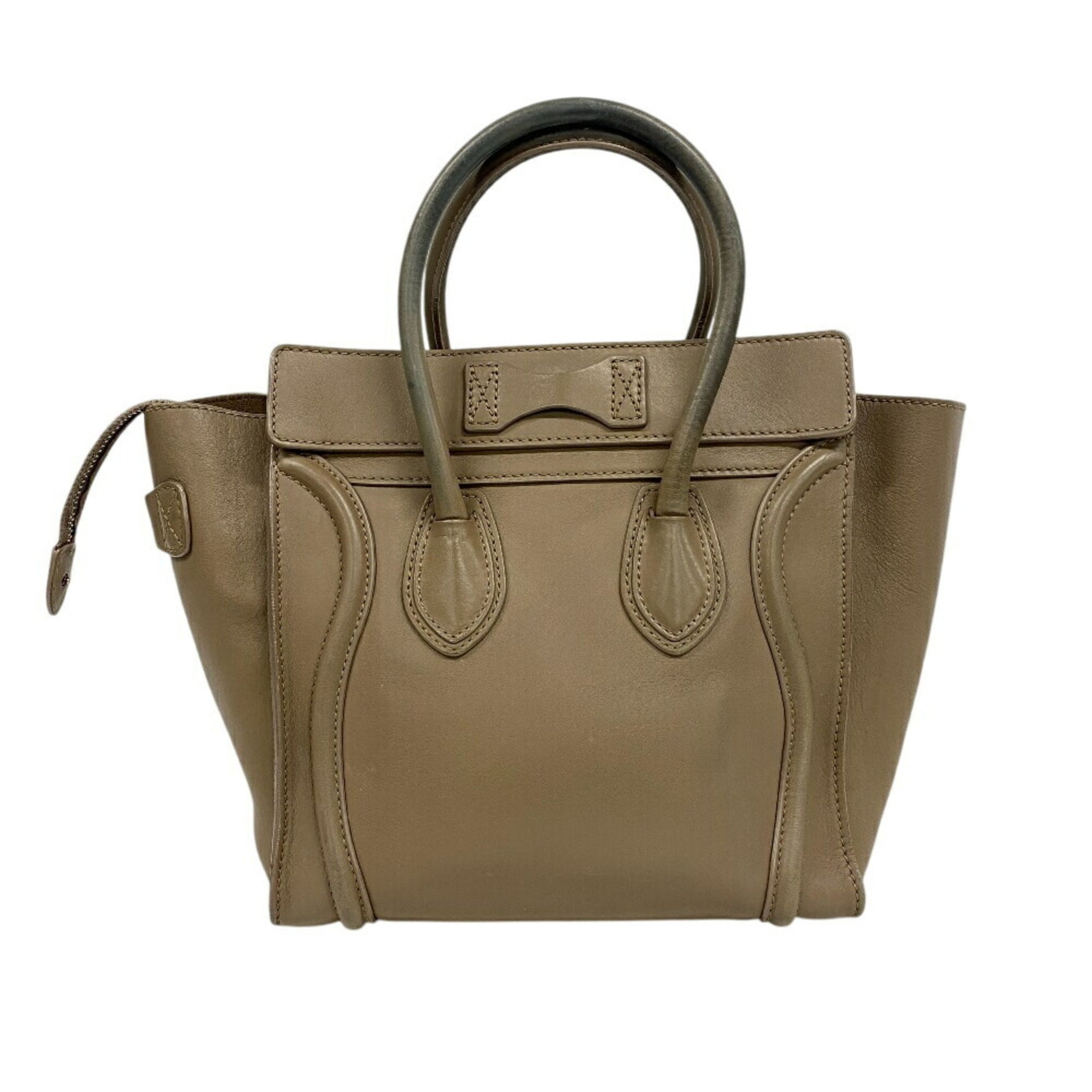 CELINE Luggage Micro Shopper Handbag Bag