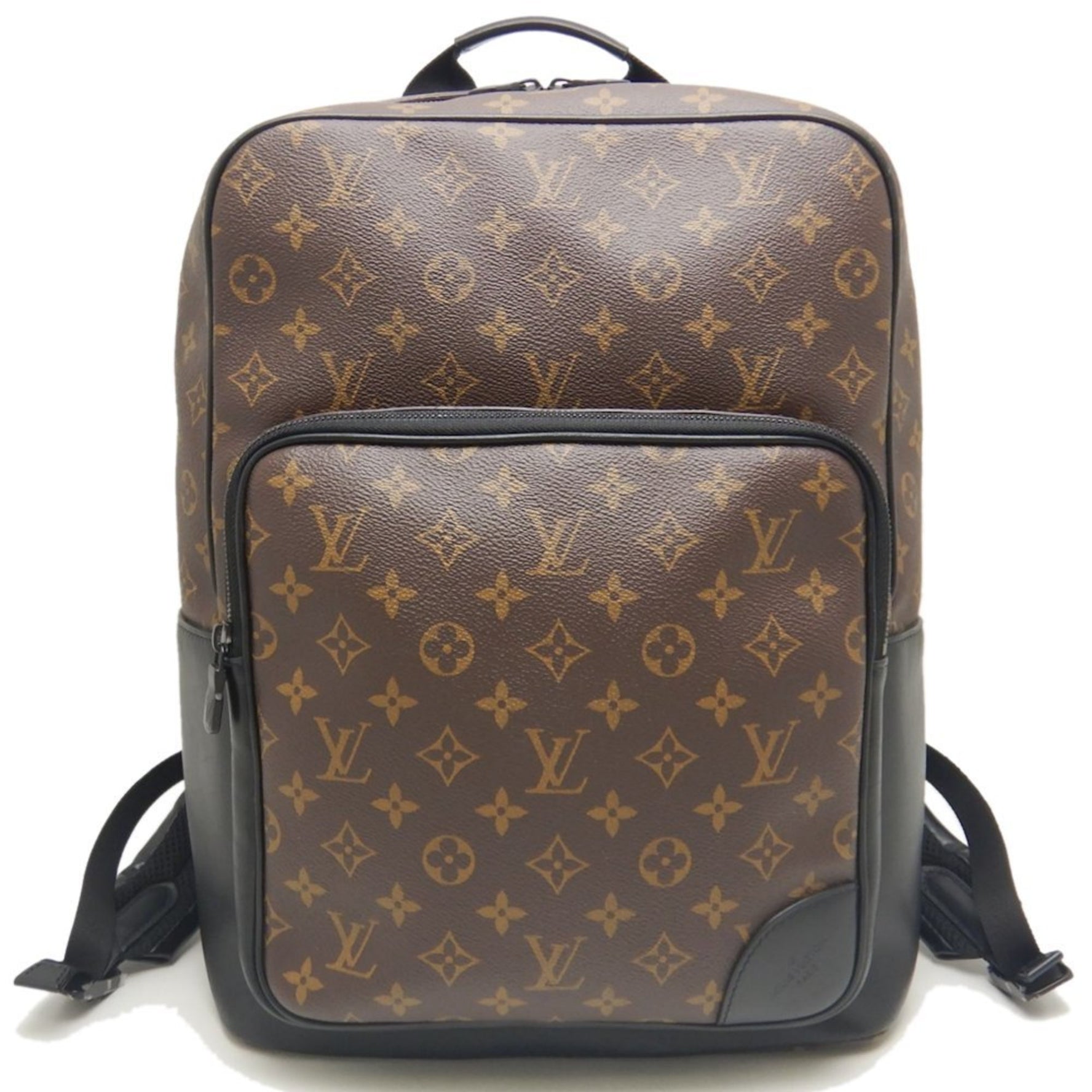 Louis Vuitton Monogram Macassar Dean Backpack Noir