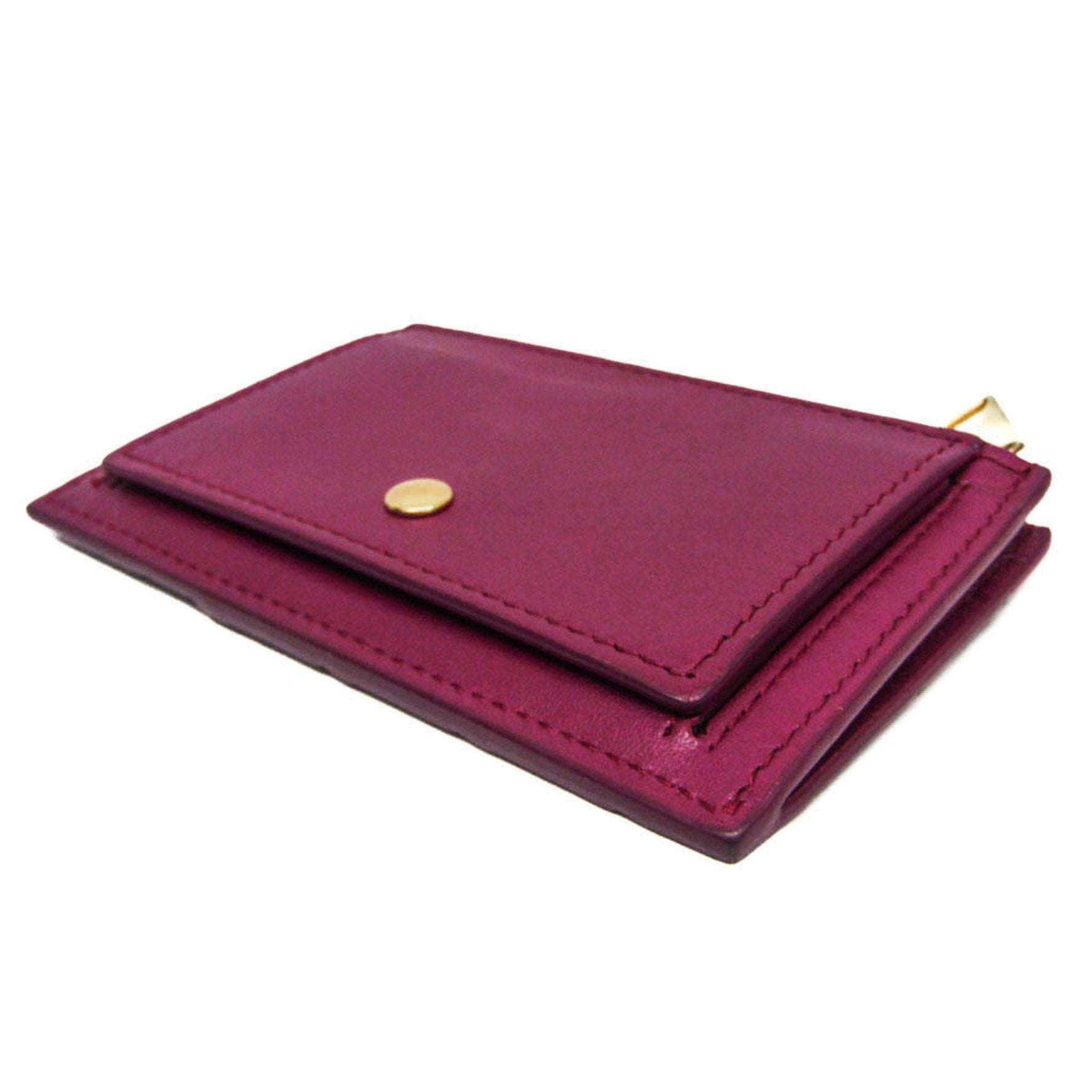 Bottega Veneta Intrecciato Coin Card Case Leather Coin Purse/coin Case