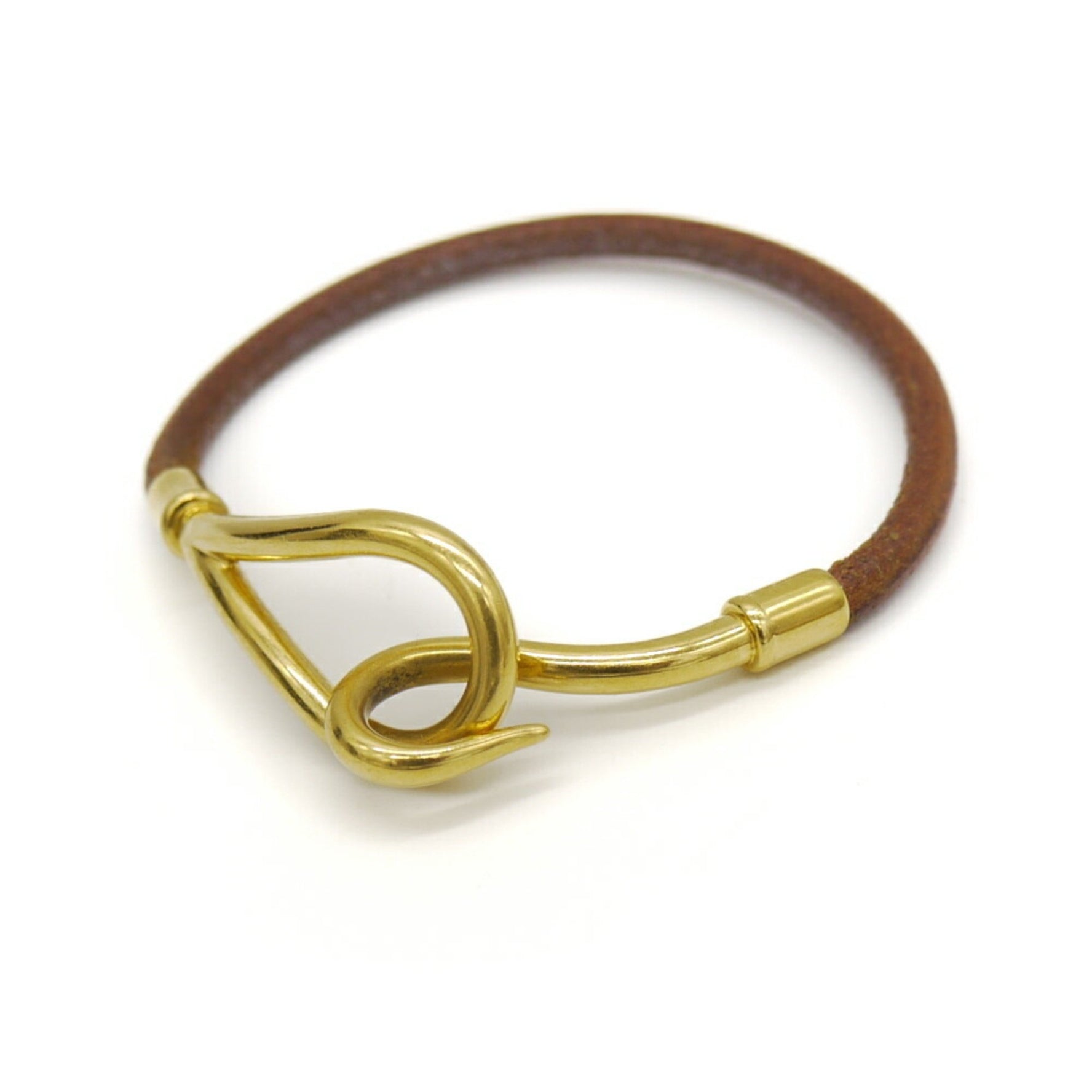 HERMES Jumbo Bracelet Leather