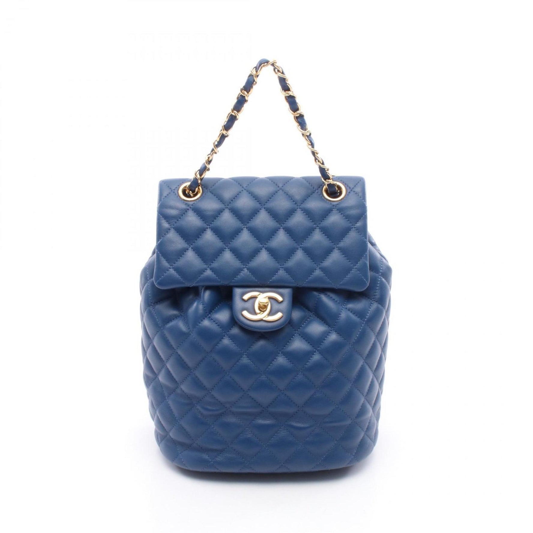 CHANEL Matelasse Backpack Lambskin (Sheepskin)