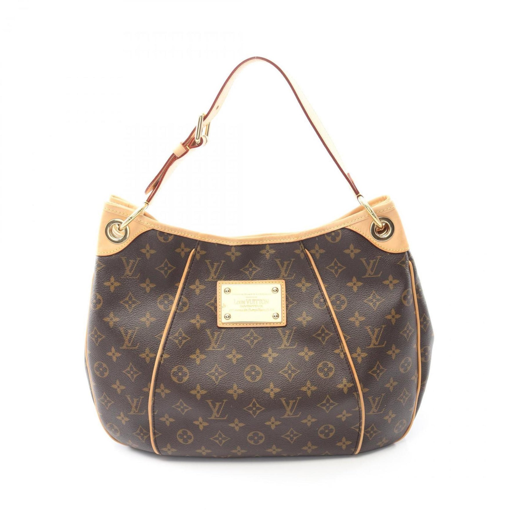 Louis Vuitton Galliera PM Shoulder Bag, Coated Canvas and Leather, Monogram, Brown
