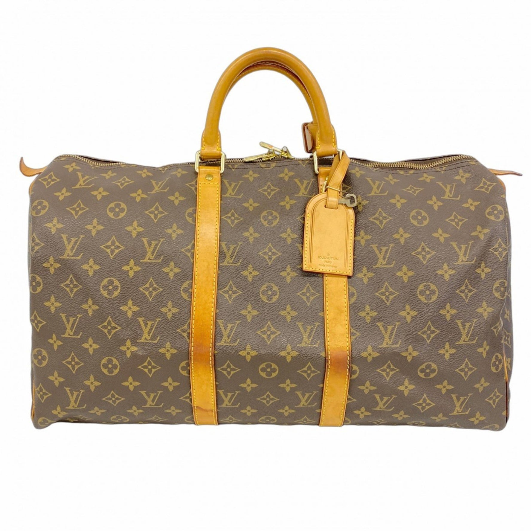 Louis Vuitton Monogram Keepall 50 Boston Bag Men's and