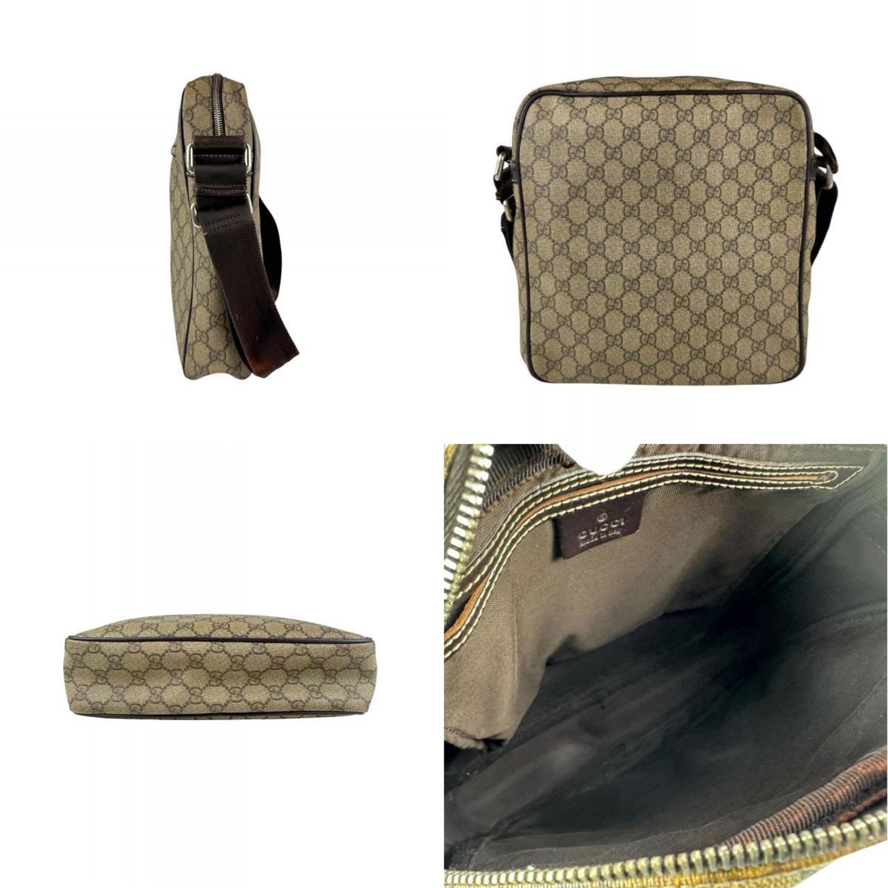 Gucci GG Supreme Canvas Shoulder Bag, Men's/Women's