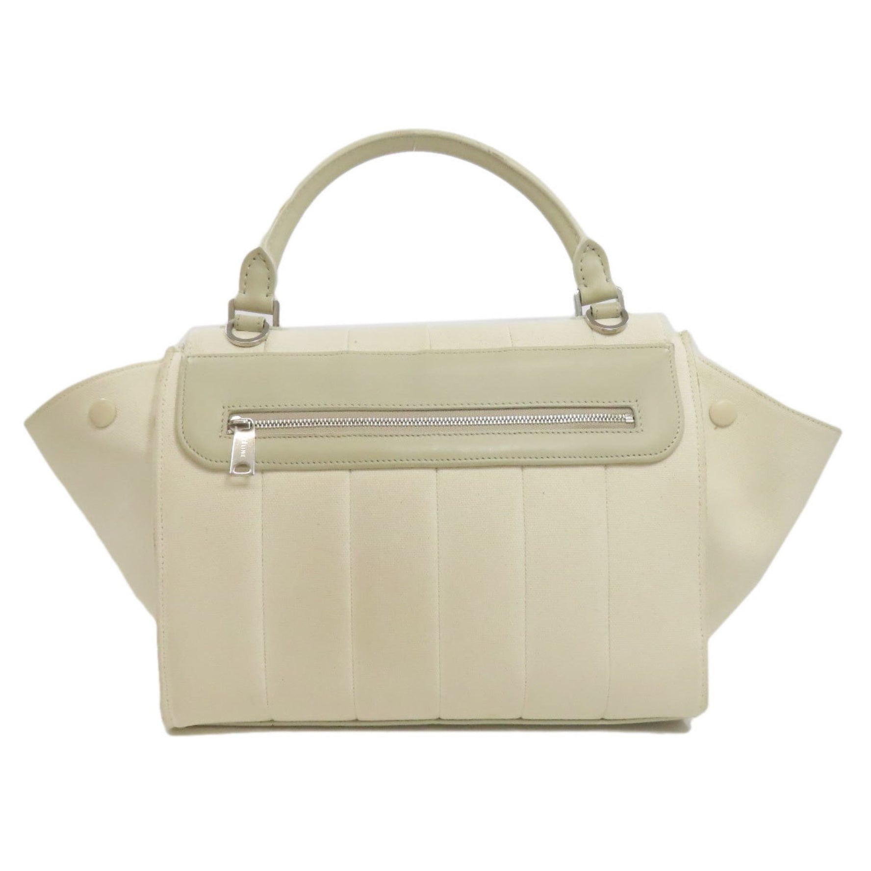 CELINE Trapeze Handbag Canvas