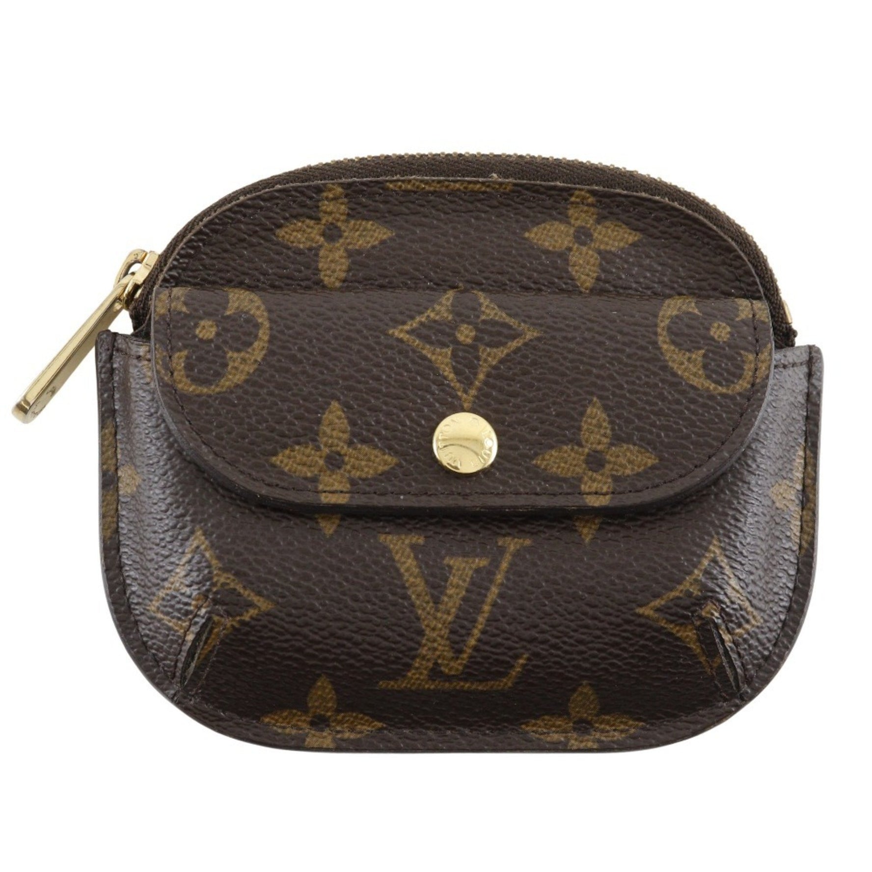 Louis Vuitton Porto Monnaie Schilling Coin Case, Monogram Canvas