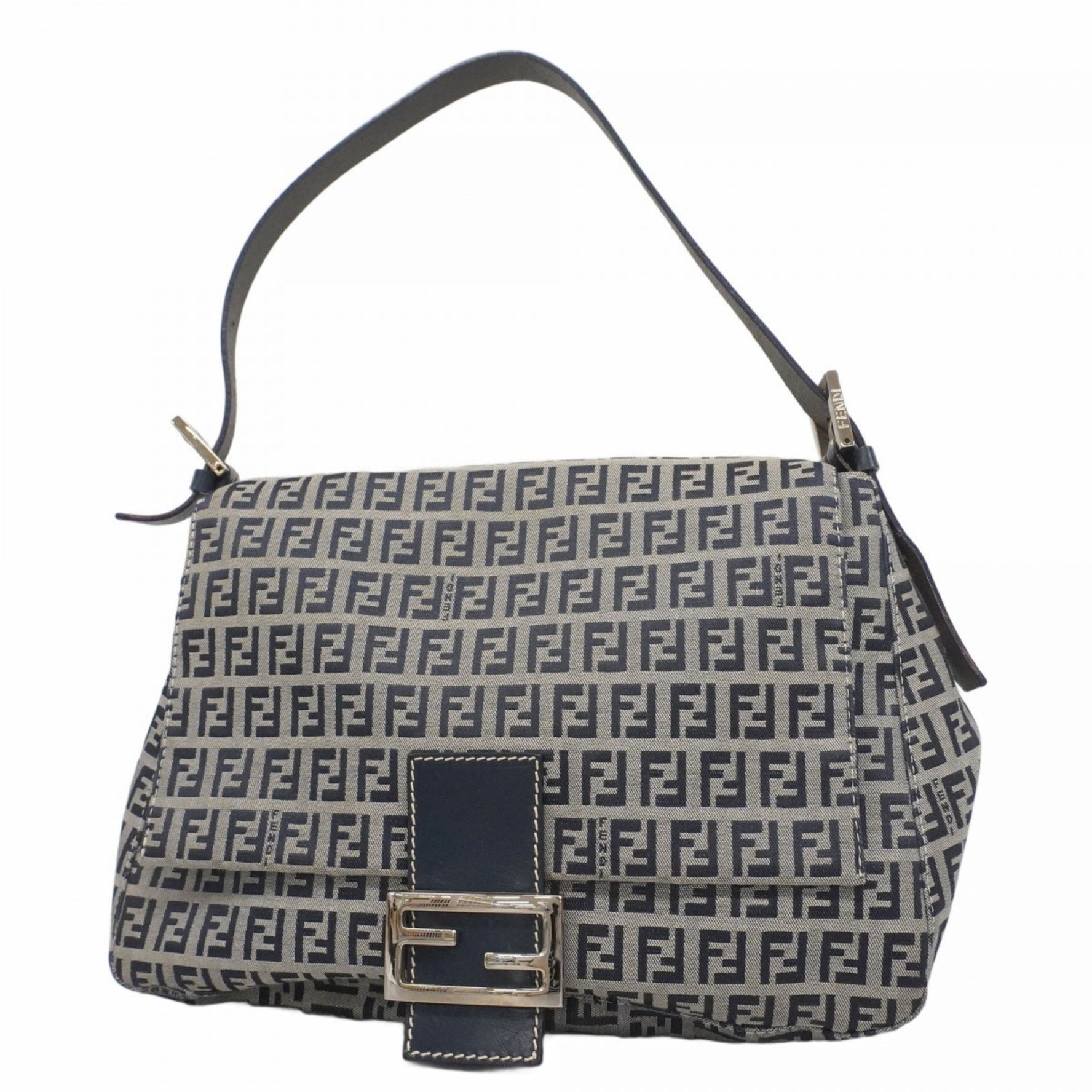 Fendi Zucchino Mamma Bucket Handbag in Nylon Canvas