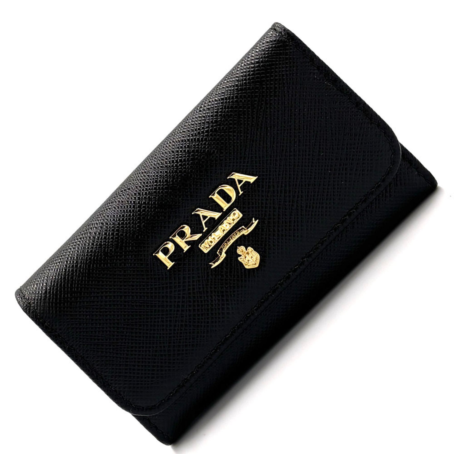PRADA Saffiano Case Leather Key