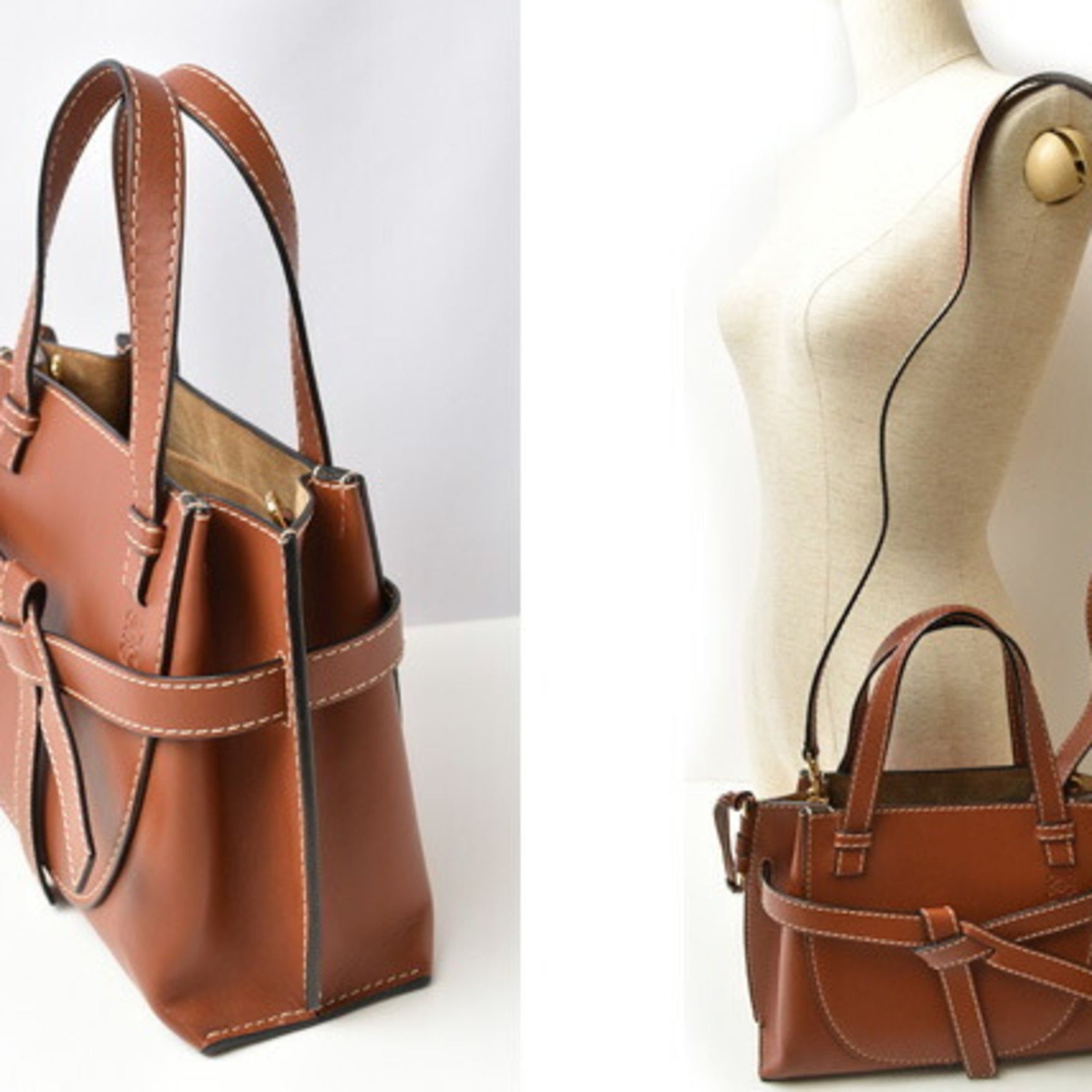 LOEWE Handbag/Gate/Shoulder bag Bag Leather