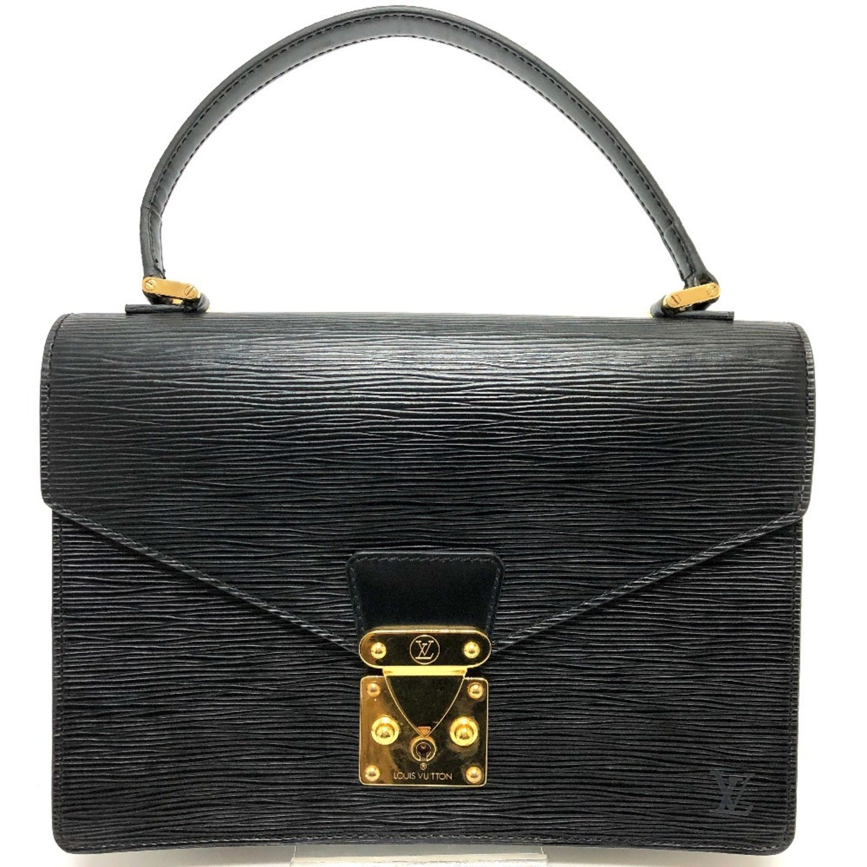 Louis Vuitton Epi Concorde Bag Business Handbag Leather