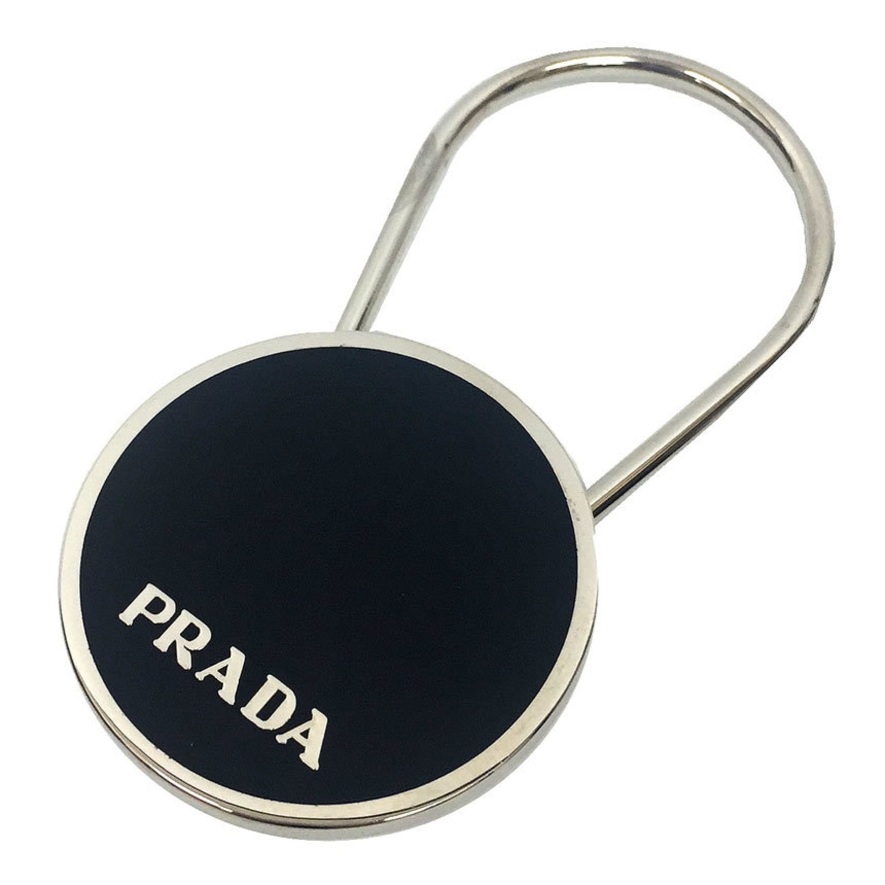PRADA Keychain Charm Metal Men's Unisex