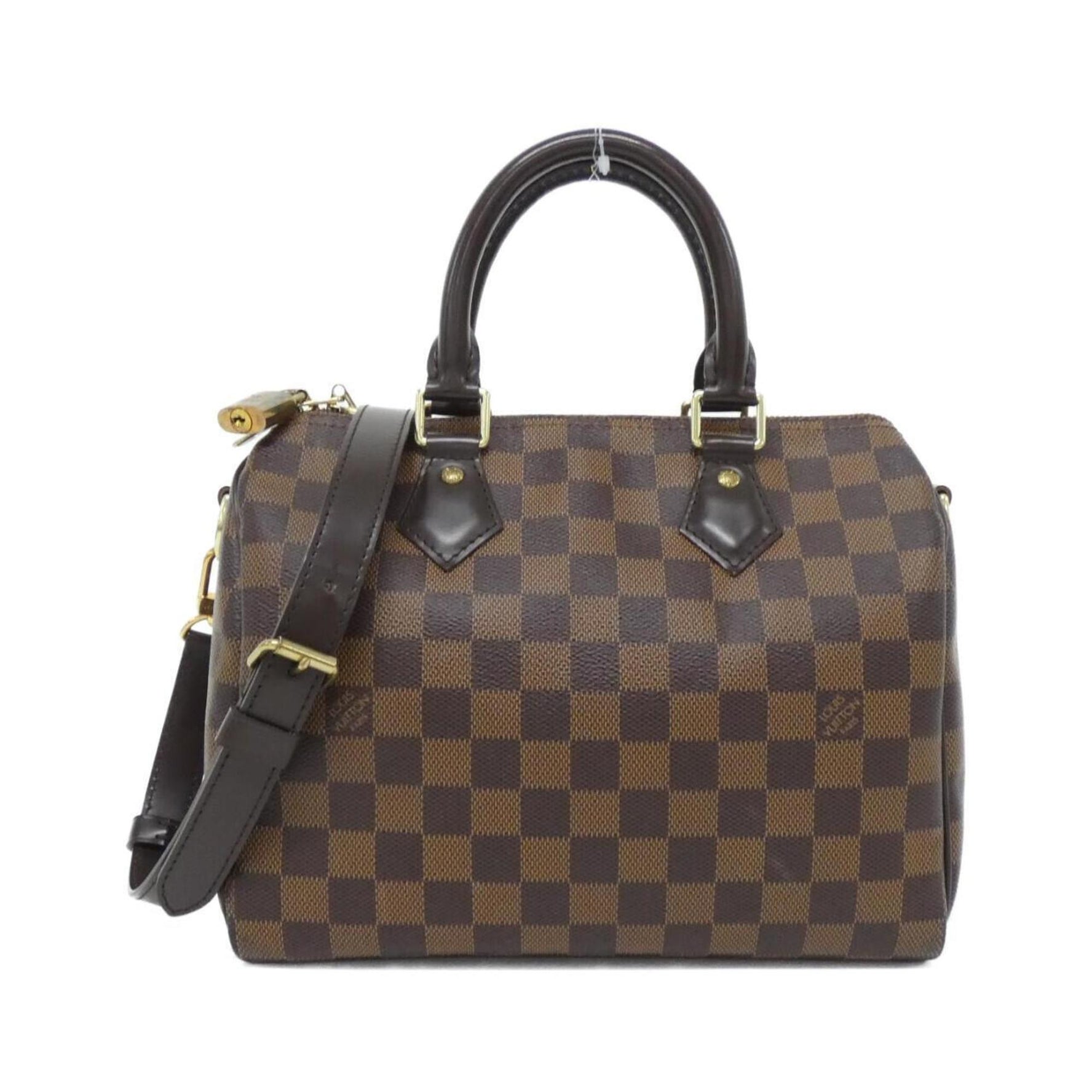Louis Vuitton Damier Speedy Bandouliere Boston Bag