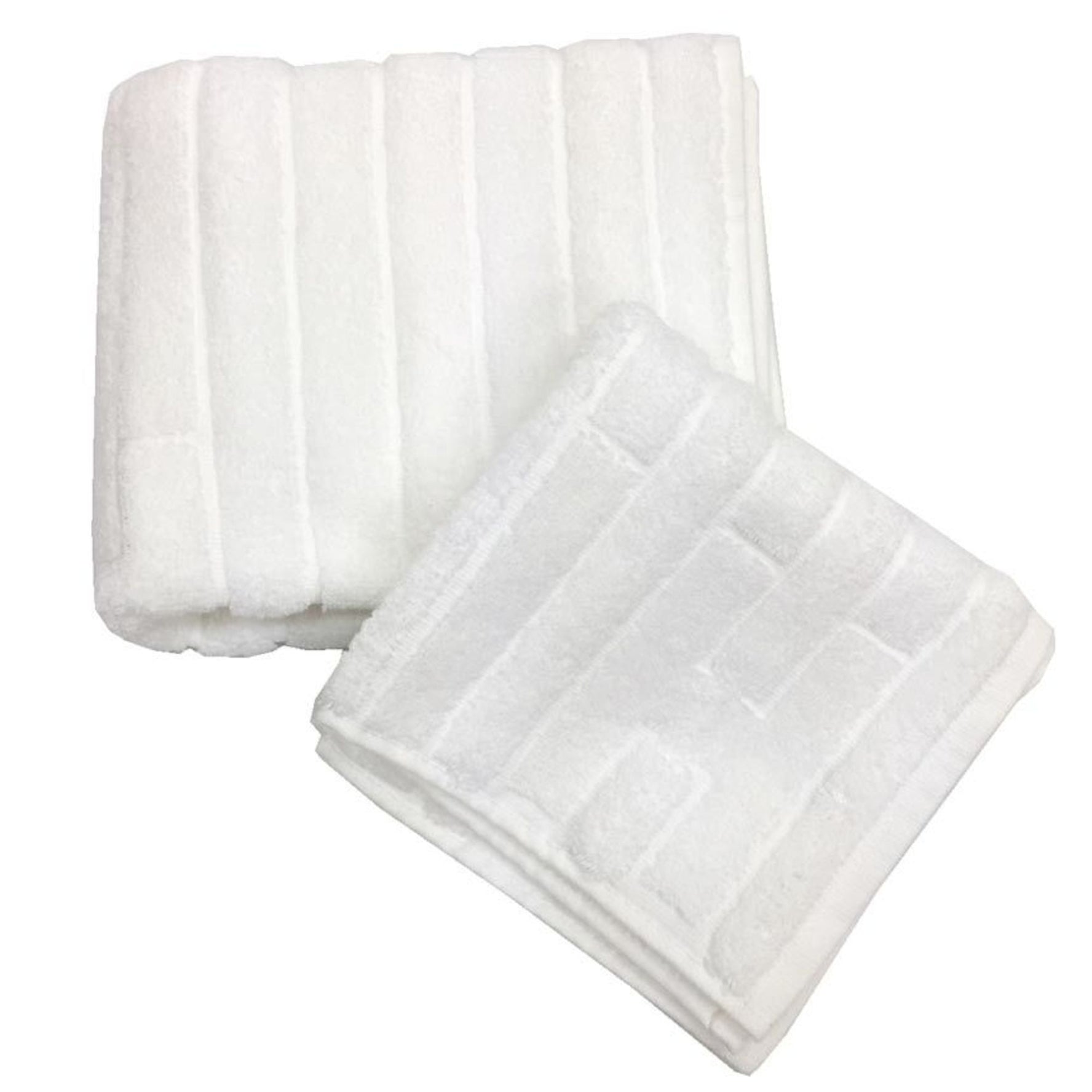 HERMES Towel set Hand towel Face CARRE EPONGE LABYRINTHE SERVIETTE INVITE 100% cotton BLANCE Preserved Men Women Unisex Unused