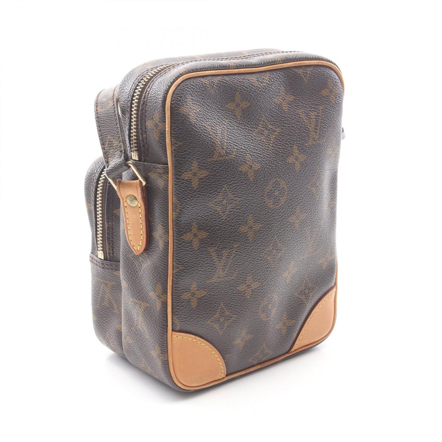 Louis Vuitton Amazon Shoulder Bag, PVC-Coated Canvas and Leather, Monogram