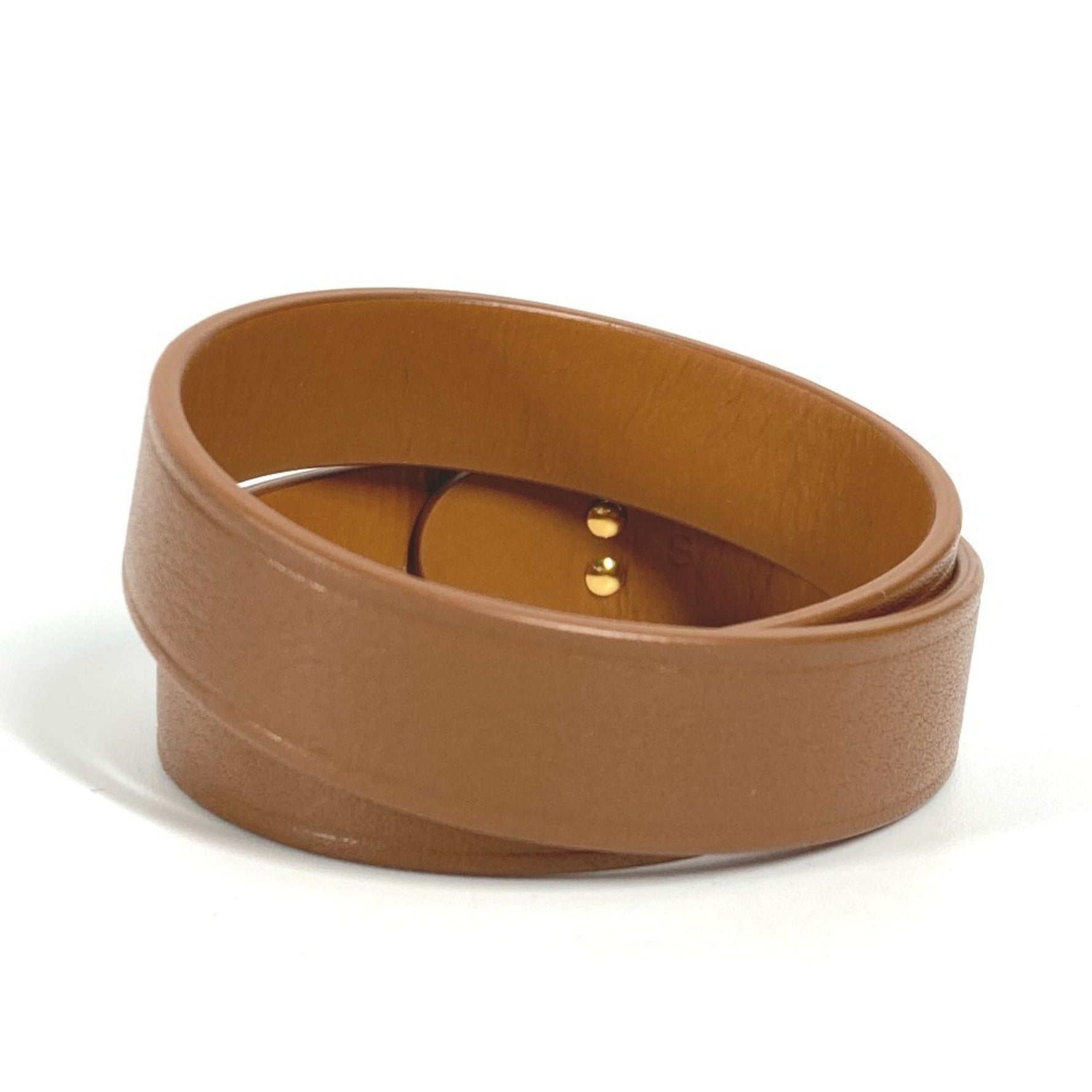 Christian Dior Dior CD logo double bracelet accessory leather ladies
