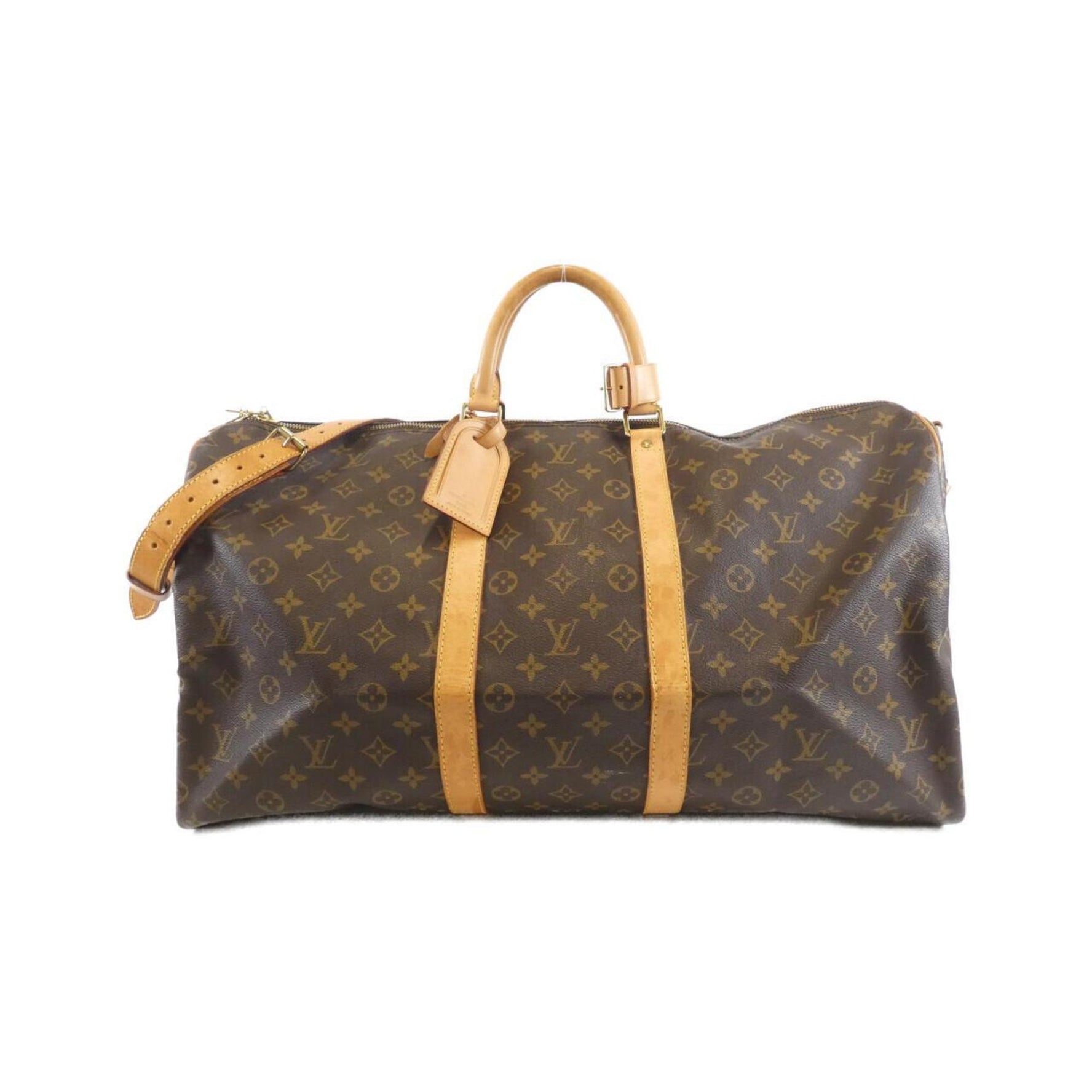 Louis Vuitton Monogram Keepall Bandouliere Boston Bag
