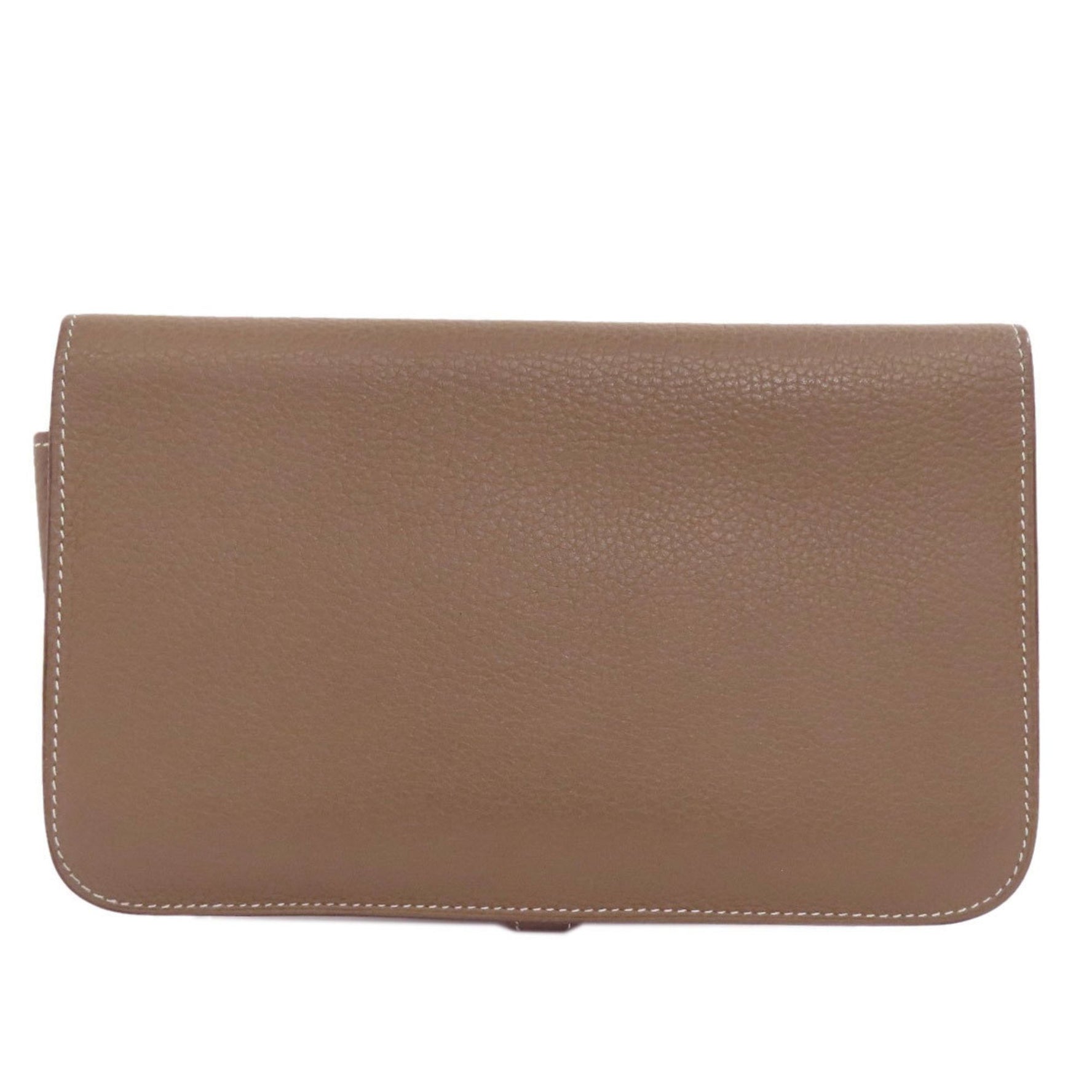 Hermes Dogon GM Etoupe Long Wallet Togo