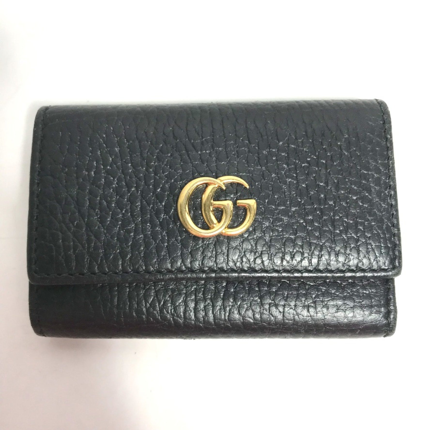 Gucci GG Marmont key Key Case Gold