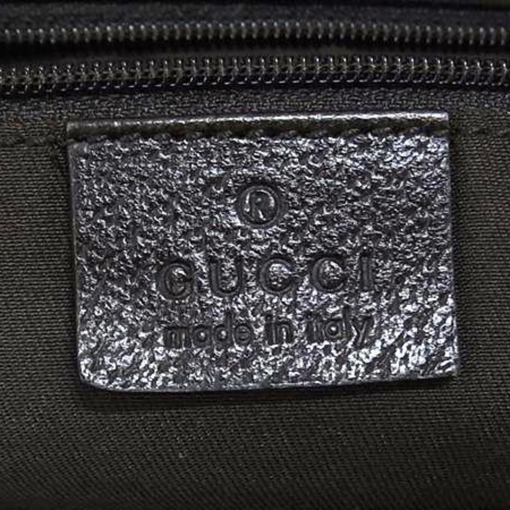 GUCCI Abby handbag in GG canvas and leather with a pattern.