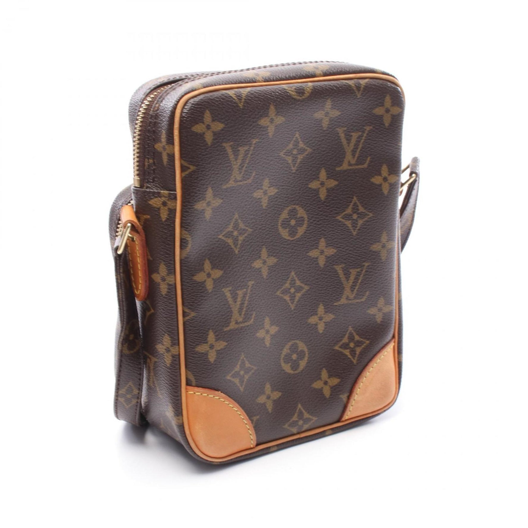 Louis Vuitton Amazon Shoulder Bag, Coated Canvas and Leather, Monogram, Brown