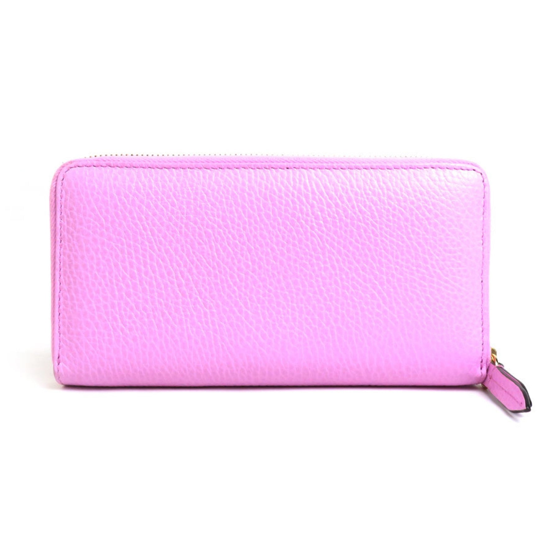 GUCCI GG Marmont Bosco Zip Around Leather Long Wallet