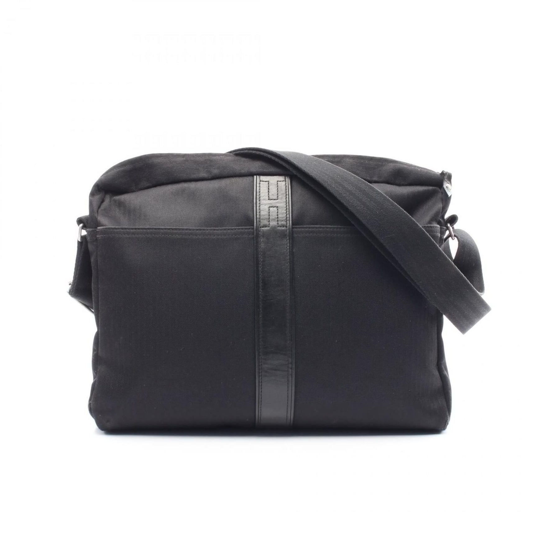 Hermes Acapulco Basas MM Shoulder Bag Canvas Leather Men's