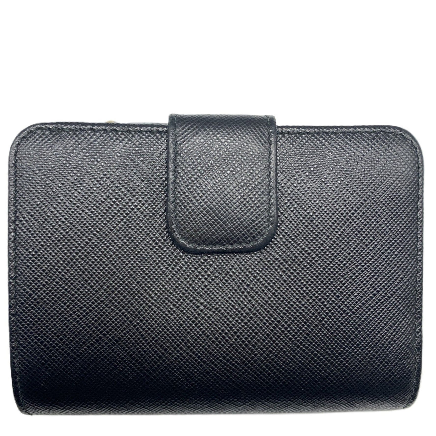 Prada Bi-fold Wallet Saffiano Leather