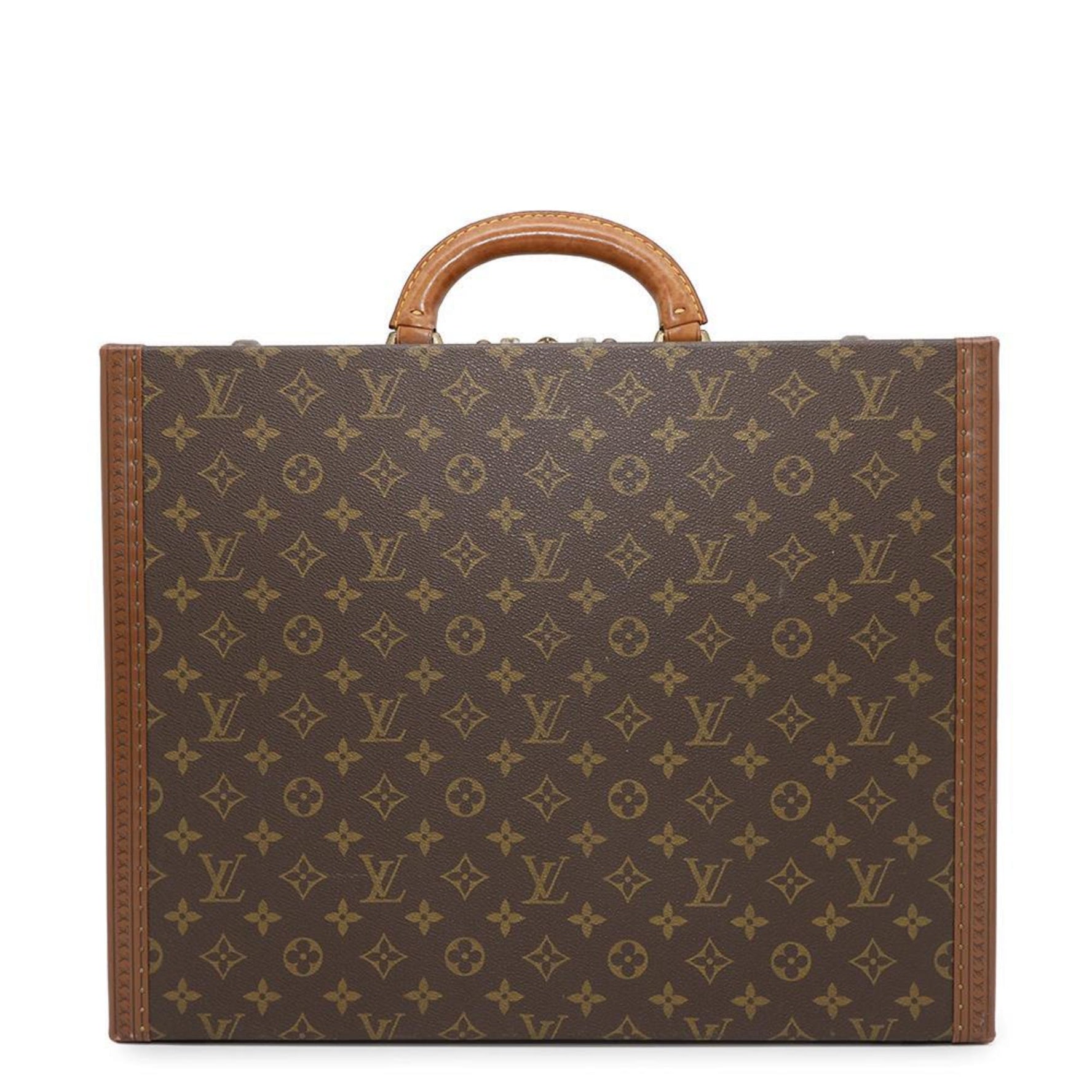 Louis Vuitton Trunk Case Monogram President Clasall Attache Bag
