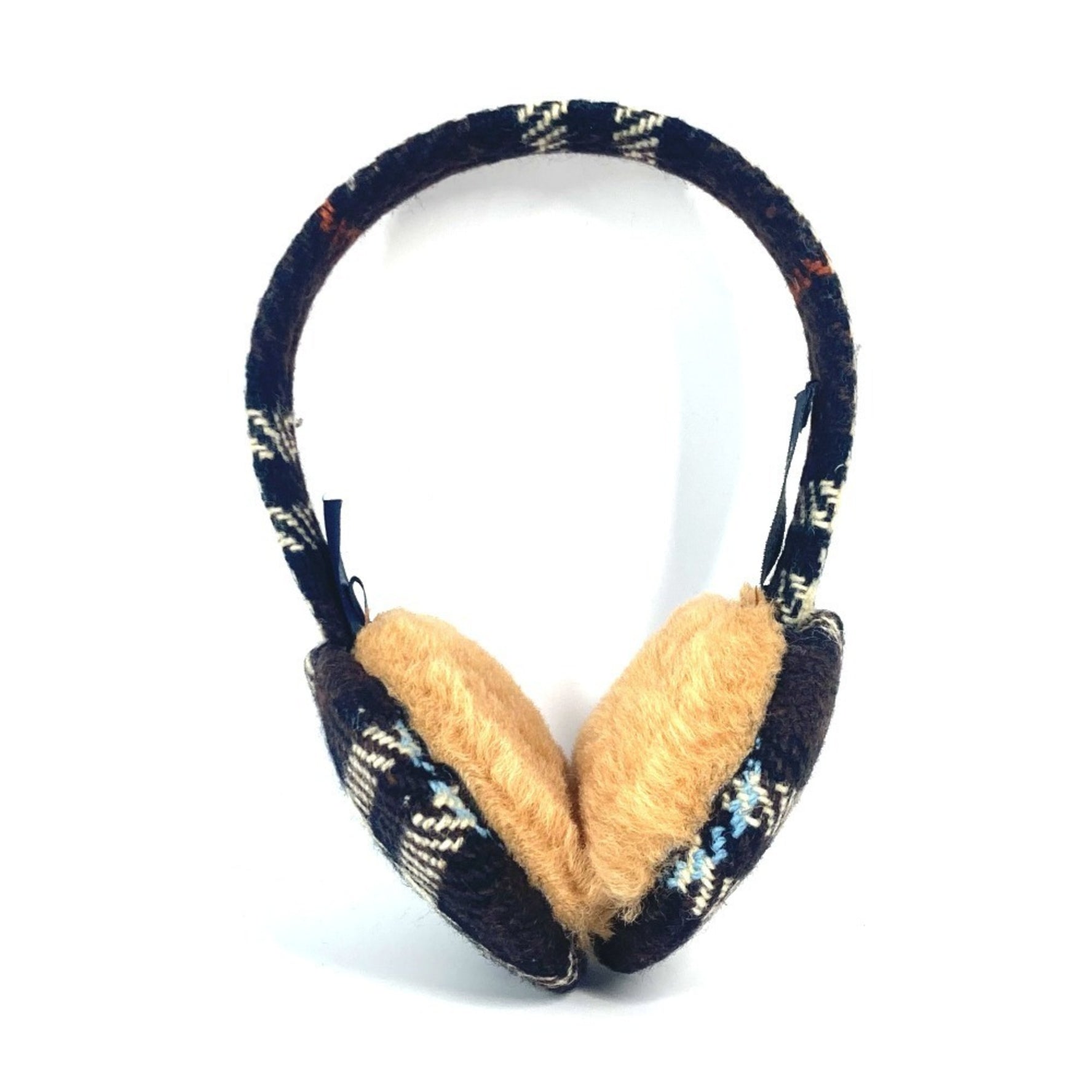 BURBERRY Check Accessories Earmuffs Wool Kids