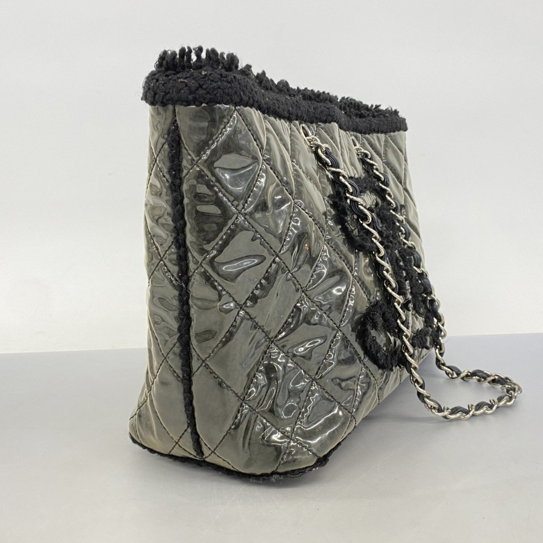 Chanel Matelasse Shoulder Bag, Chain Boa Vinyl